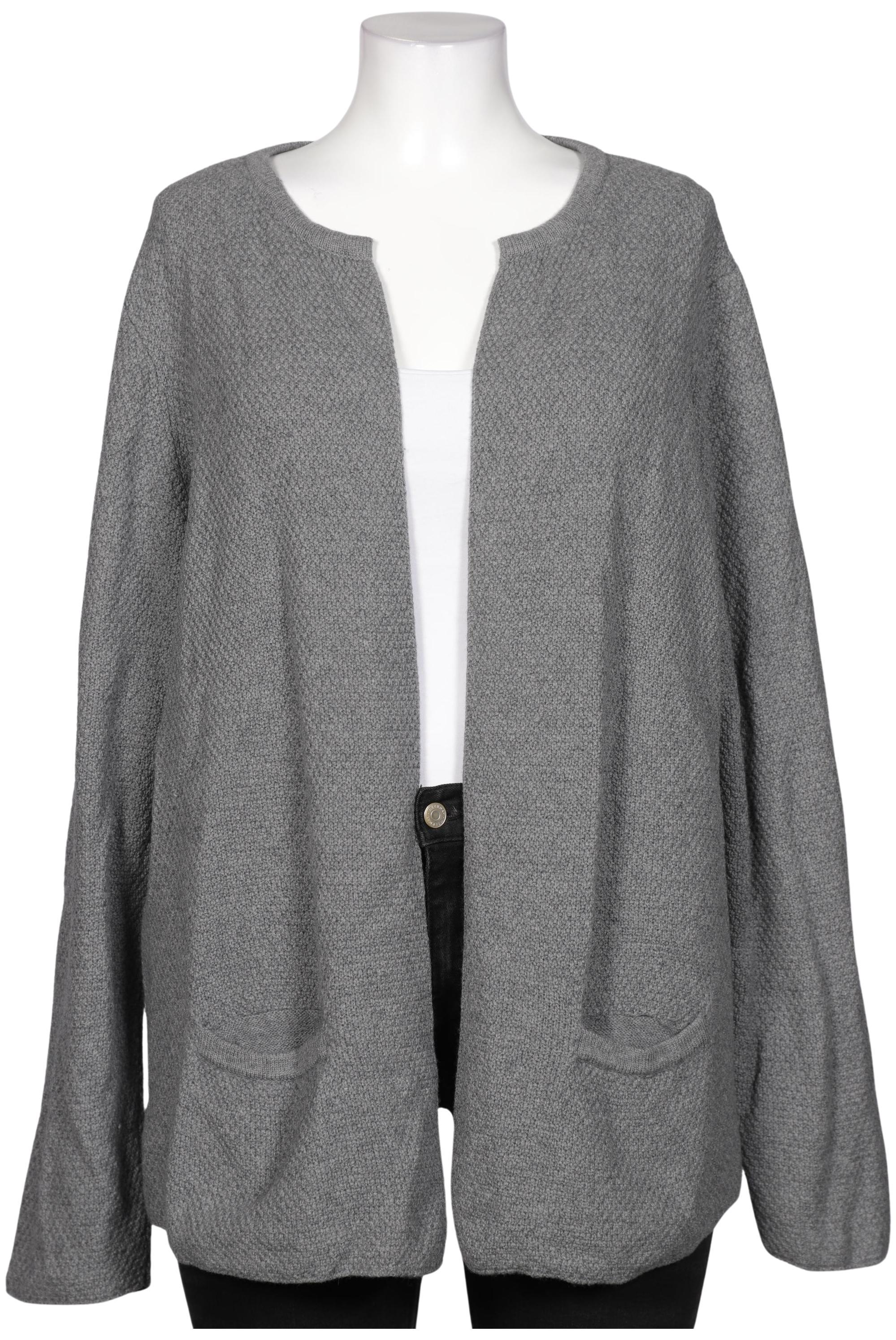 

Peter Hahn Damen Strickjacke, grau, Gr. 52