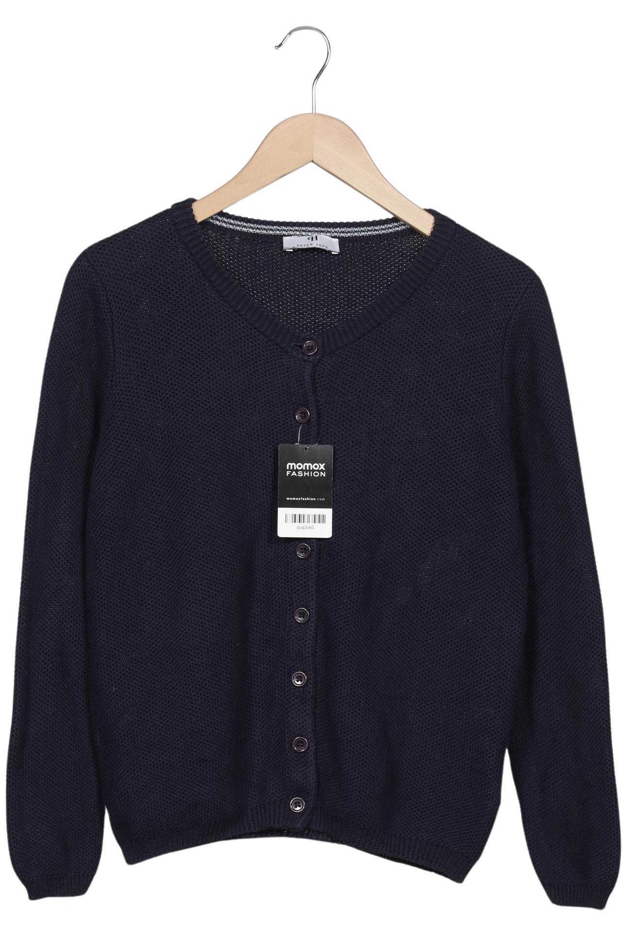 

Peter Hahn Damen Strickjacke, marineblau, Gr. 42
