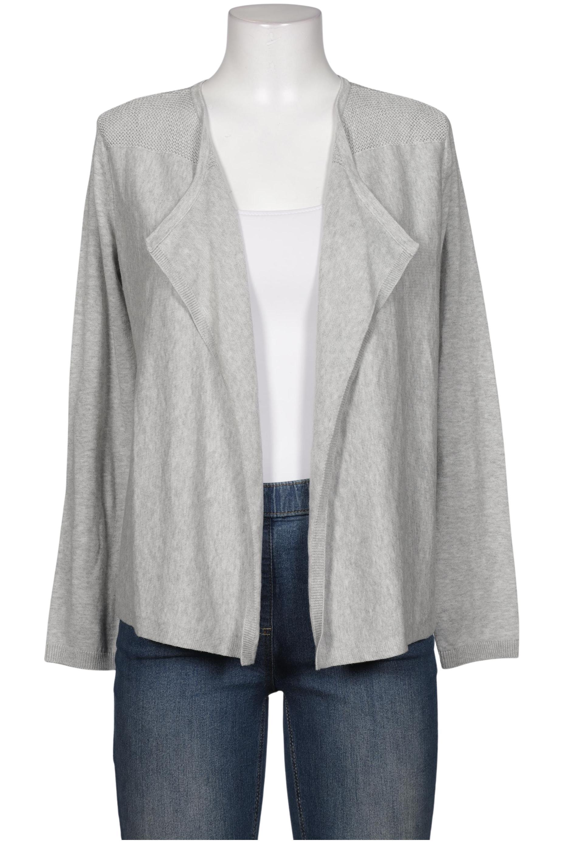 

Peter Hahn Damen Strickjacke, grau, Gr. 36