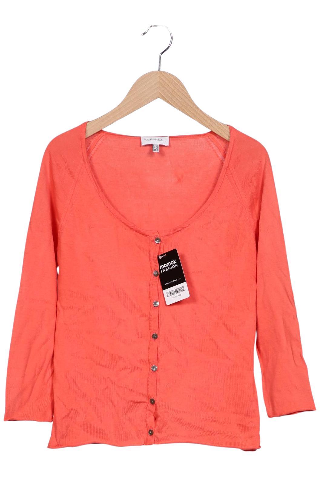 

Peter Hahn Damen Strickjacke, orange, Gr. 38