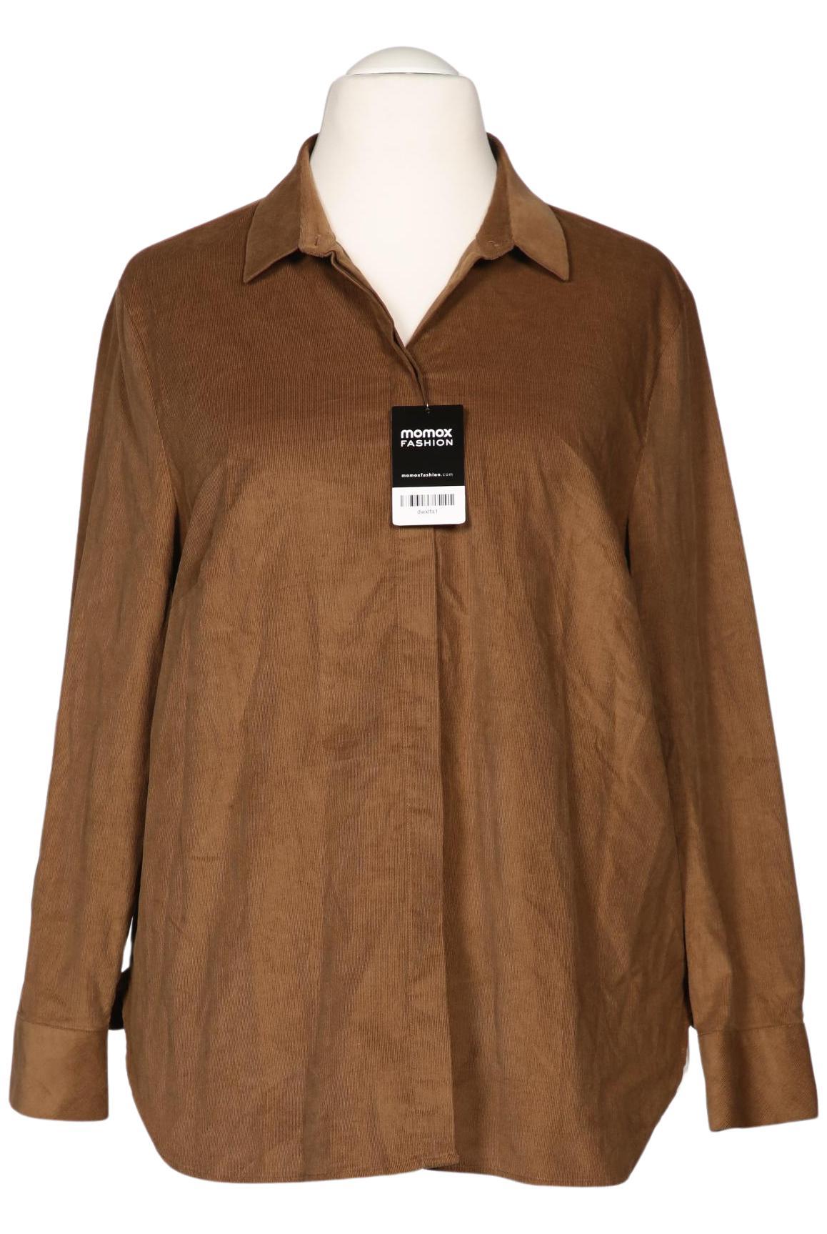 

Peter Hahn Damen Bluse, braun, Gr. 48