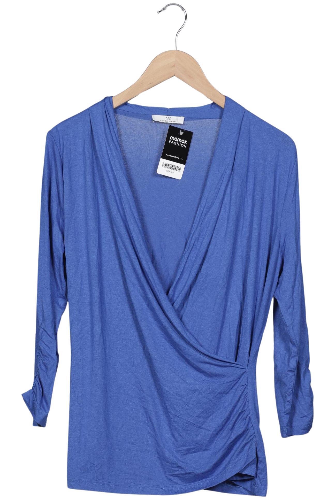 

Peter Hahn Damen Langarmshirt, blau, Gr. 42