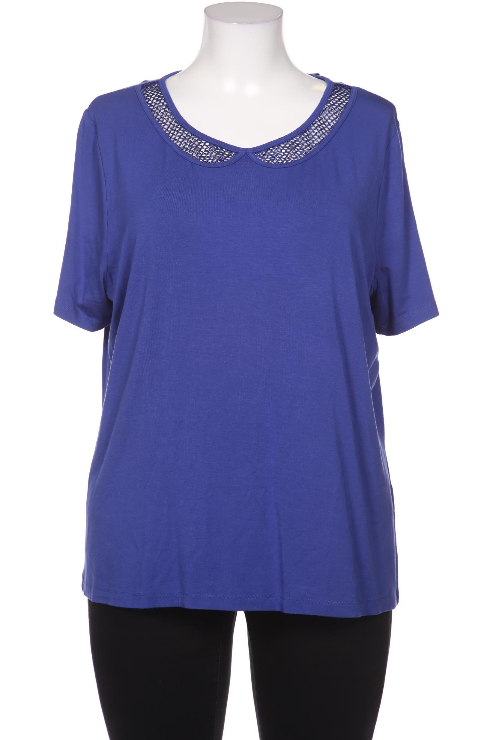 

Peter Hahn Damen T-Shirt, blau, Gr. 50