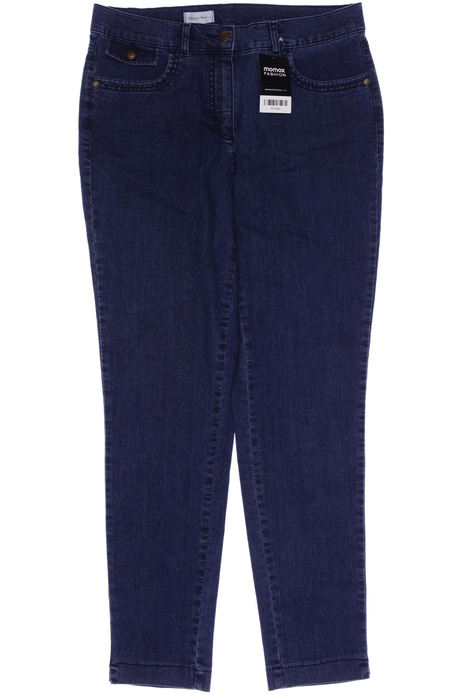 

Peter Hahn Damen Jeans, marineblau