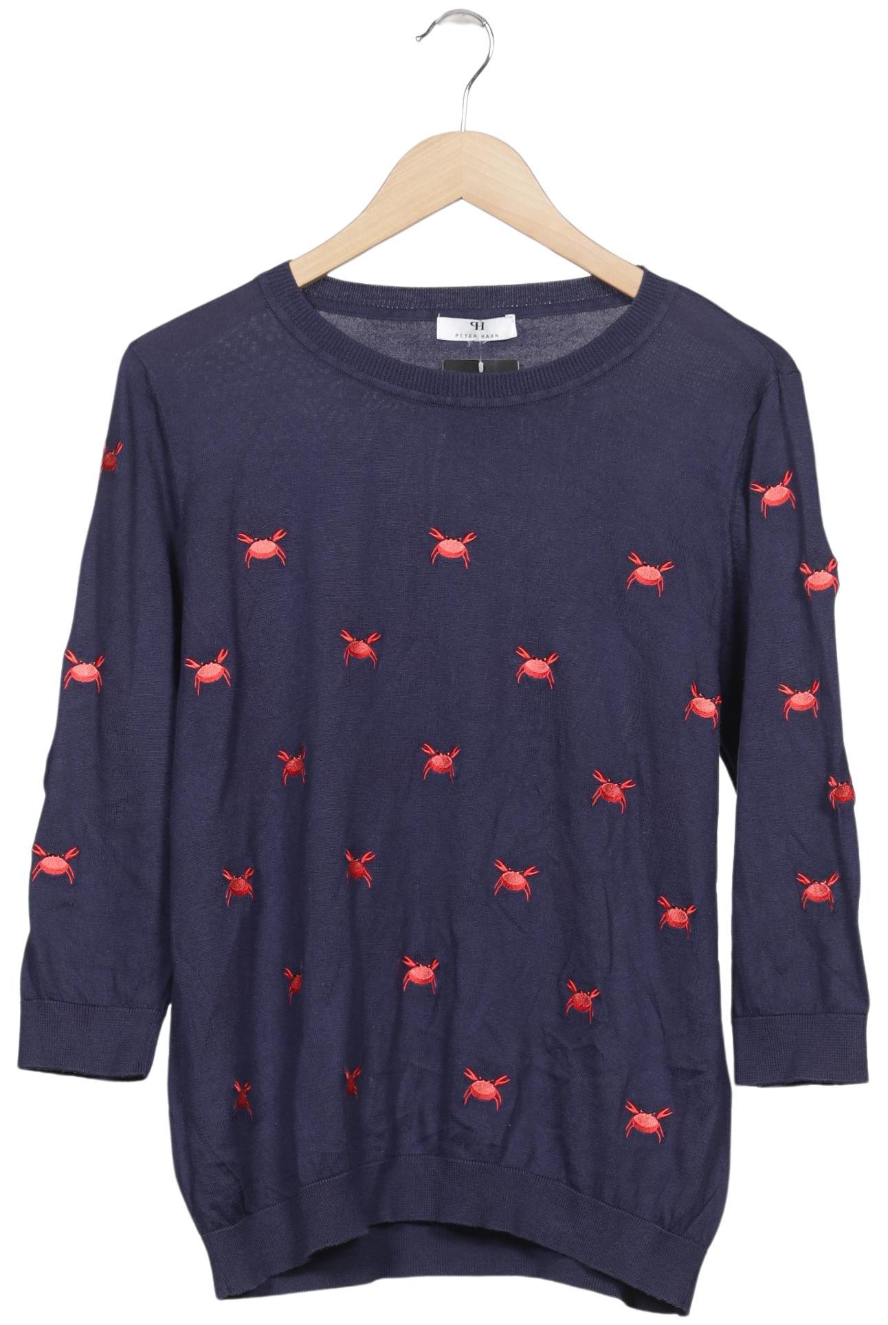 

Peter Hahn Damen Pullover, marineblau, Gr. 42