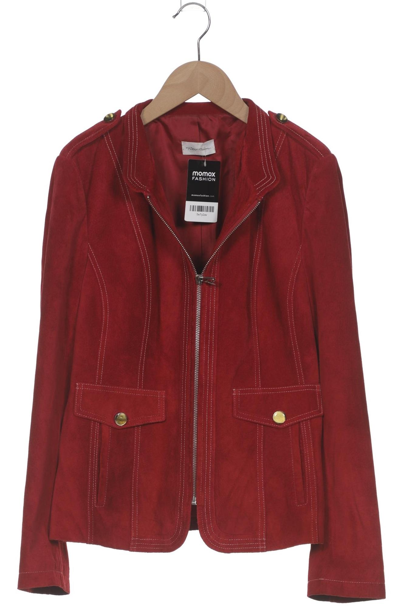 

Peter Hahn Damen Jacke, bordeaux, Gr. 40