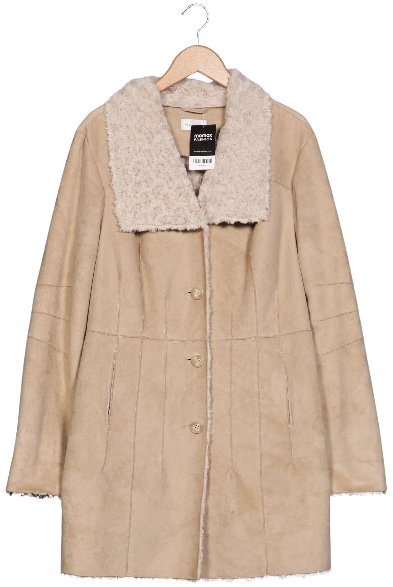 

Peter Hahn Damen Mantel, beige, Gr. 42