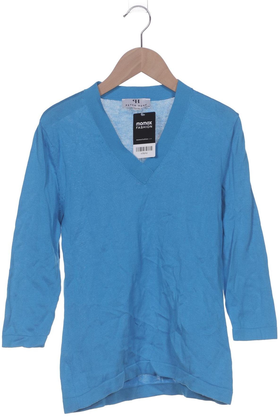 

Peter Hahn Damen Pullover, blau, Gr. 36