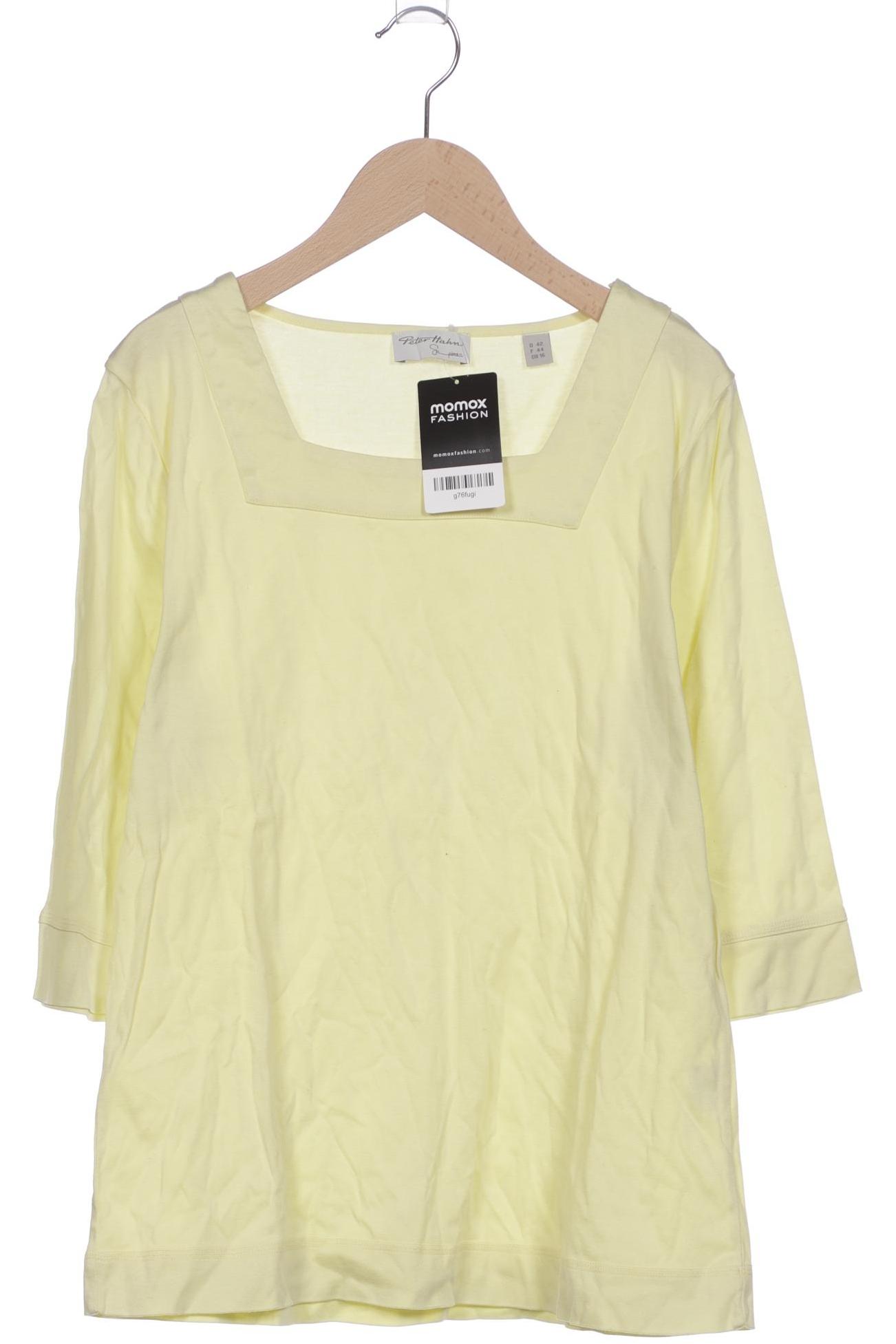 

Peter Hahn Damen Langarmshirt, gelb, Gr. 42
