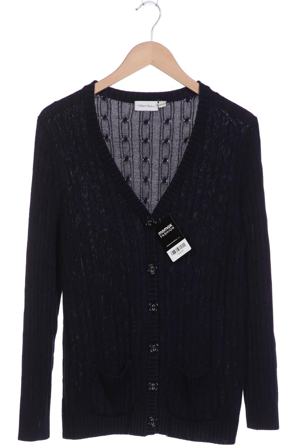 

Peter Hahn Damen Strickjacke, marineblau, Gr. 38