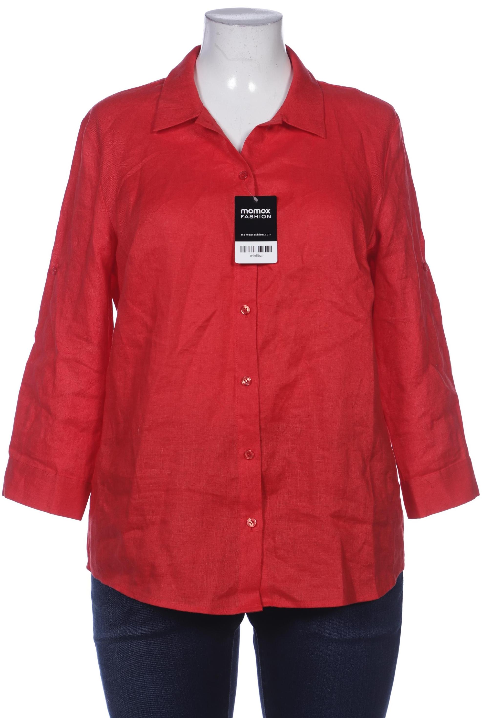 

Peter Hahn Damen Bluse, rot, Gr. 42