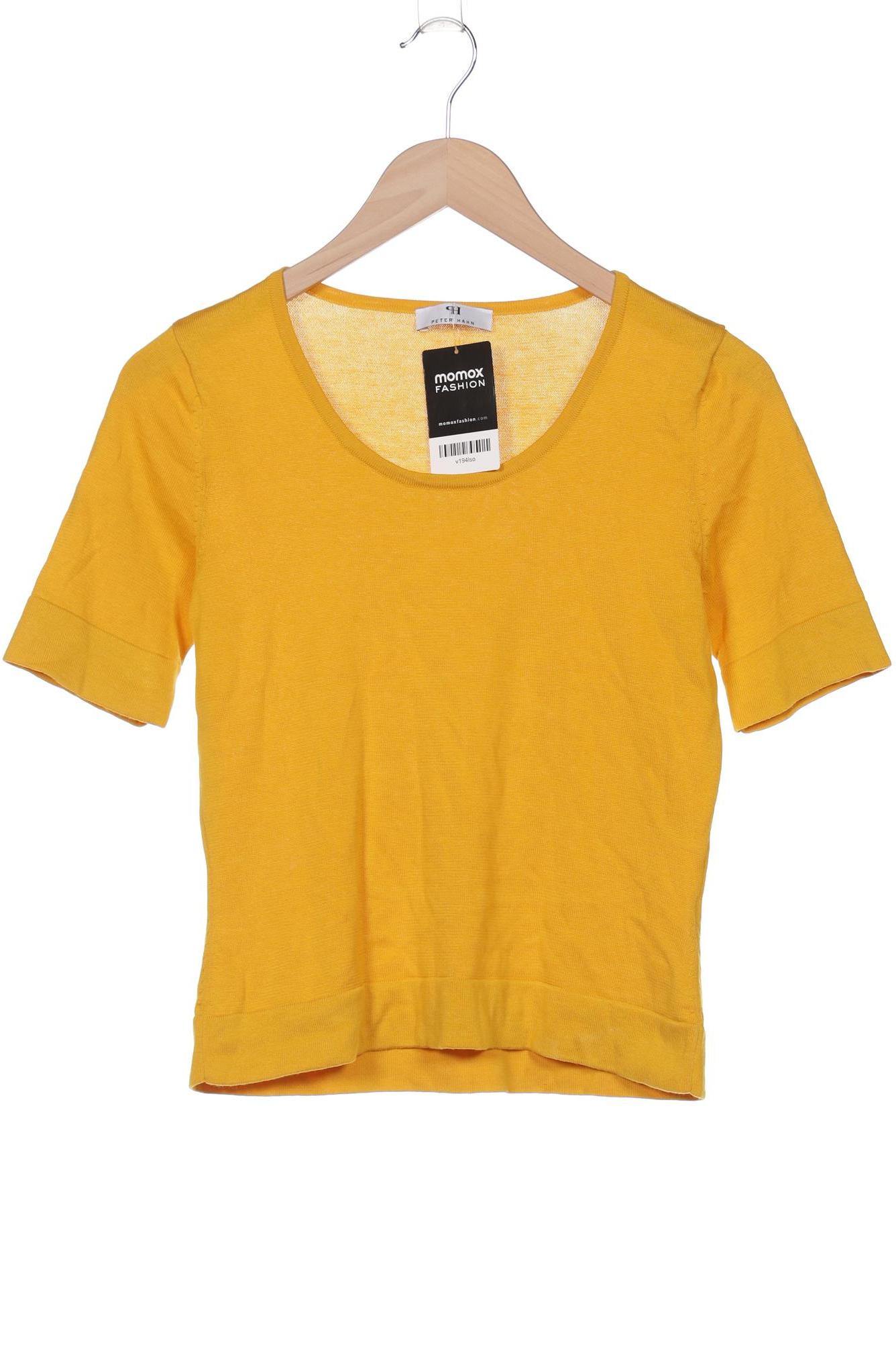 

Peter Hahn Damen T-Shirt, gelb, Gr. 36
