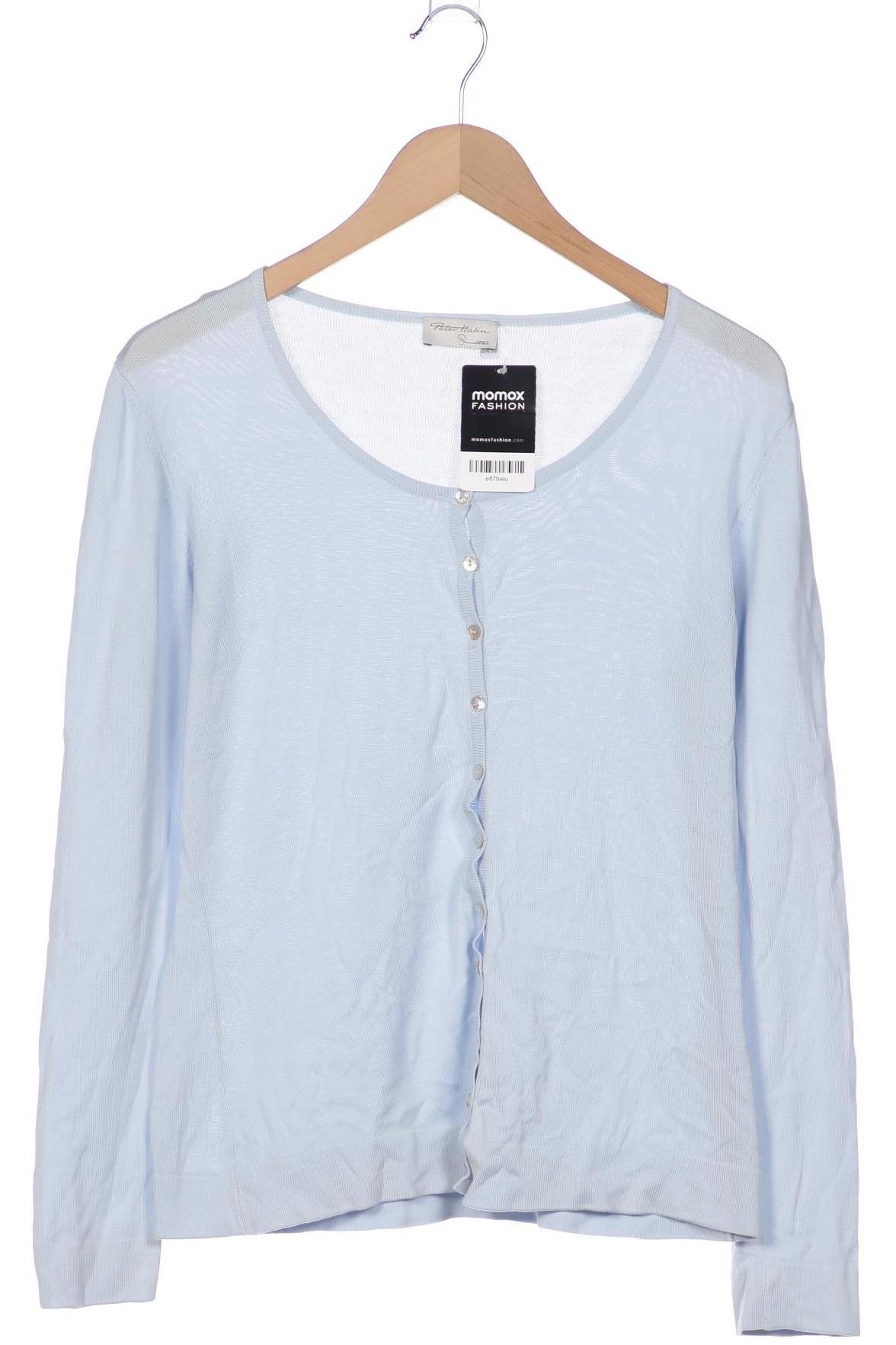 

Peter Hahn Damen Strickjacke, hellblau, Gr. 40
