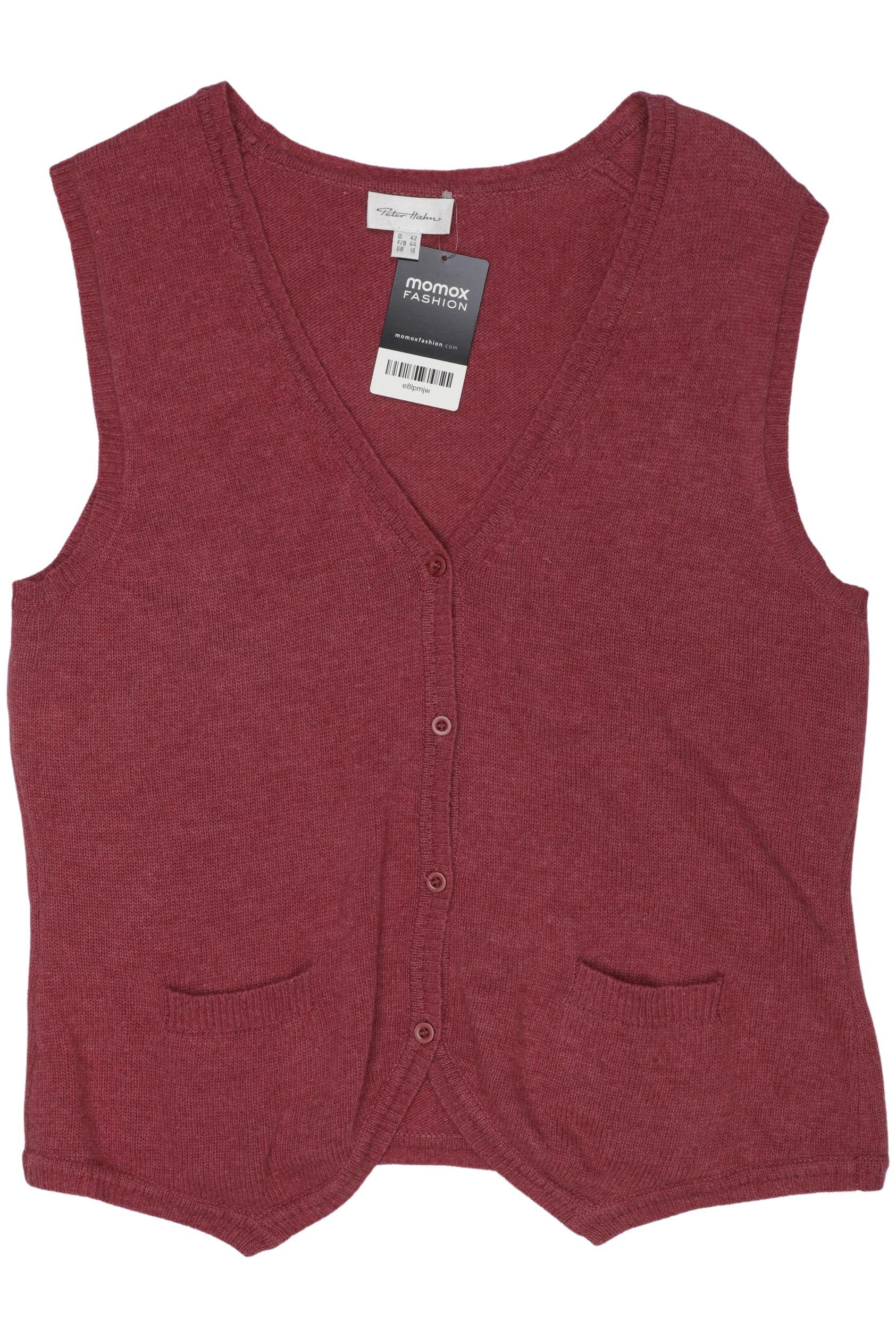 

Peter Hahn Damen Weste, bordeaux, Gr. 42
