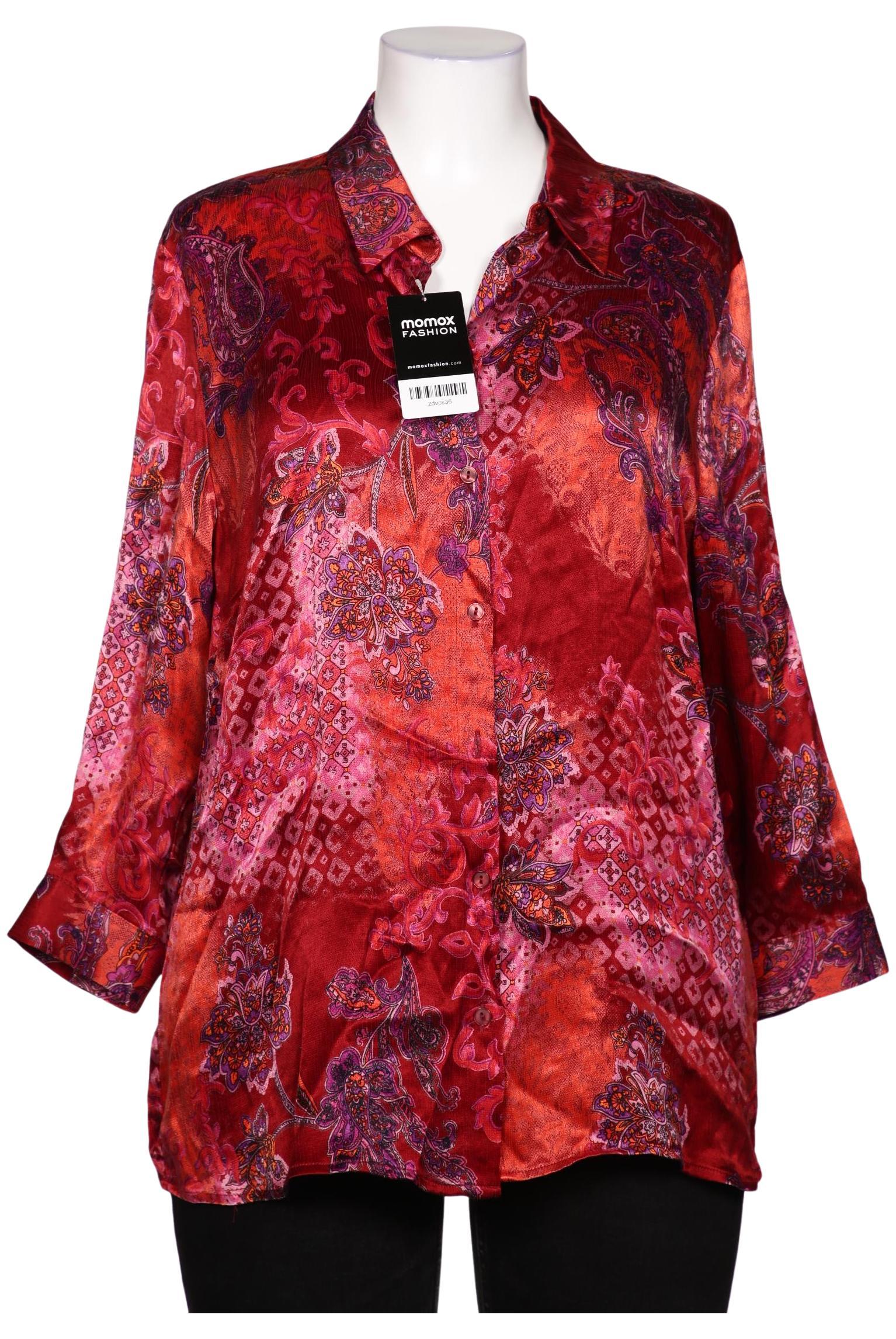 

Peter Hahn Damen Bluse, bordeaux, Gr. 46