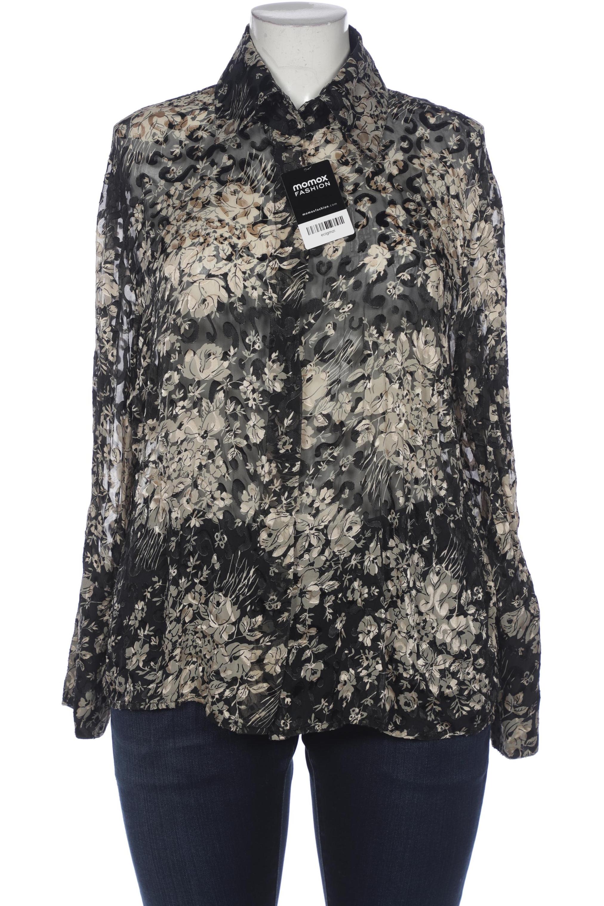 

Peter Hahn Damen Bluse, schwarz, Gr. 48