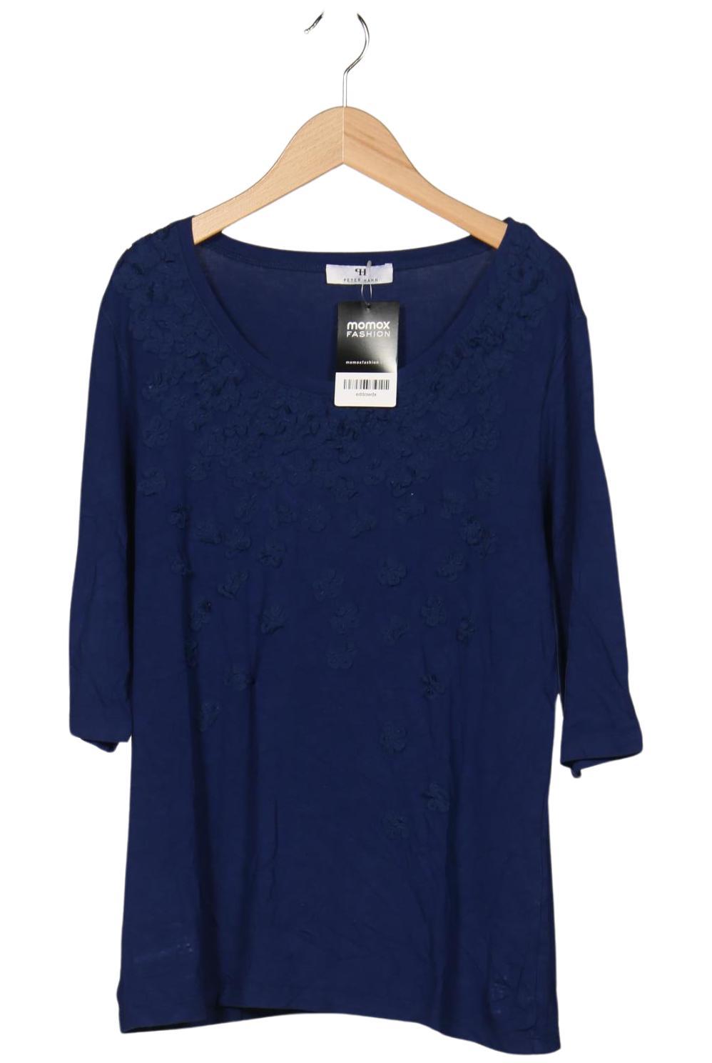 

Peter Hahn Damen T-Shirt, blau, Gr. 42
