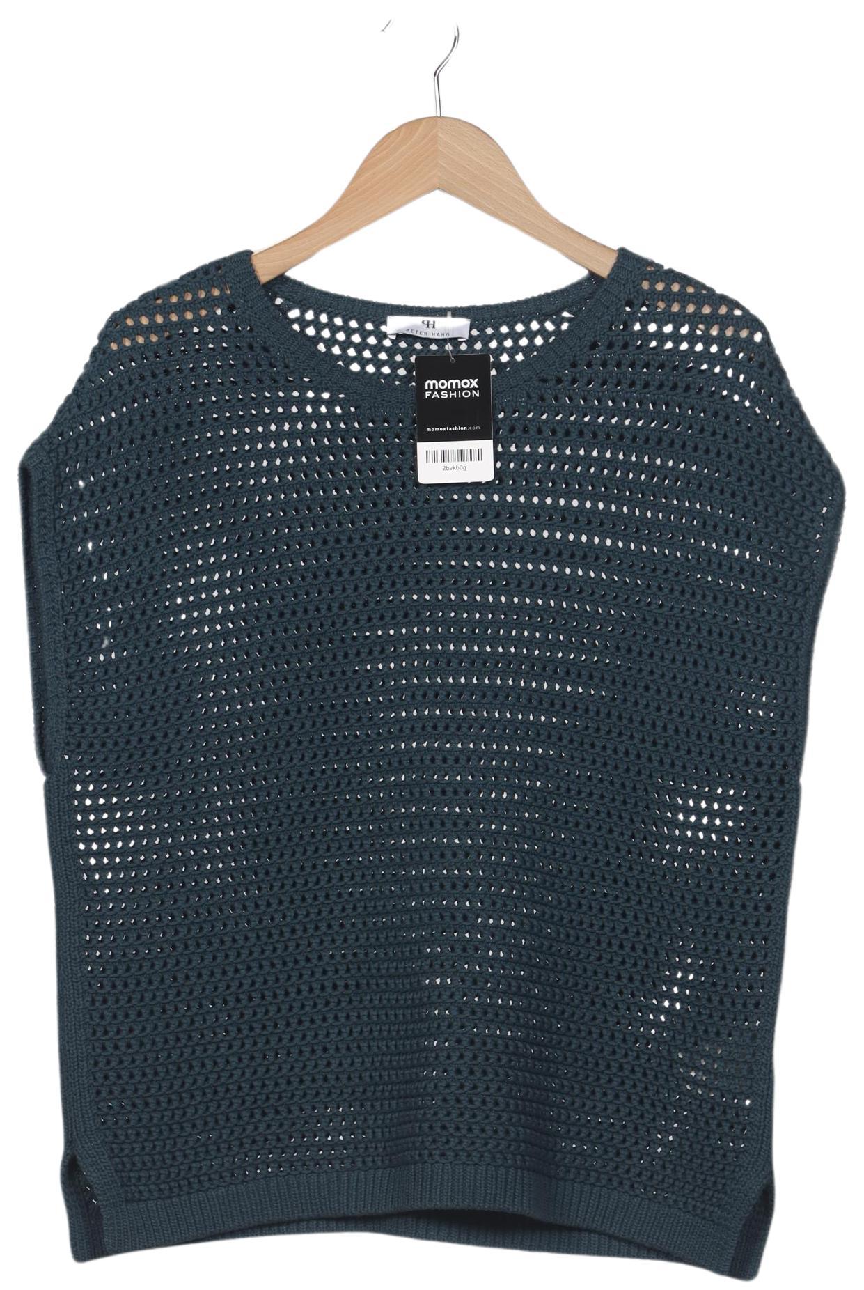 

Peter Hahn Damen Pullover, türkis, Gr. 40