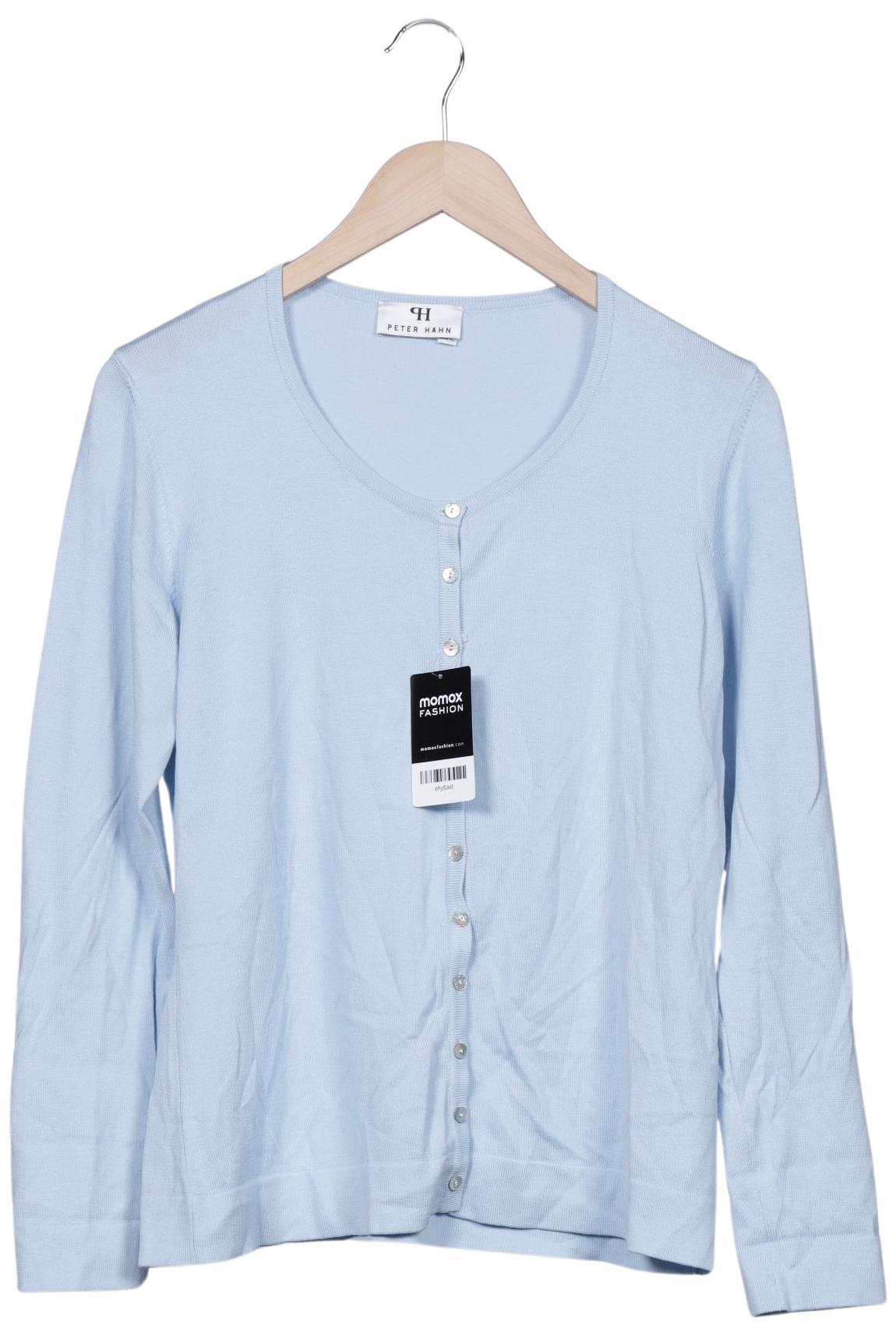 

Peter Hahn Damen Strickjacke, blau, Gr. 40