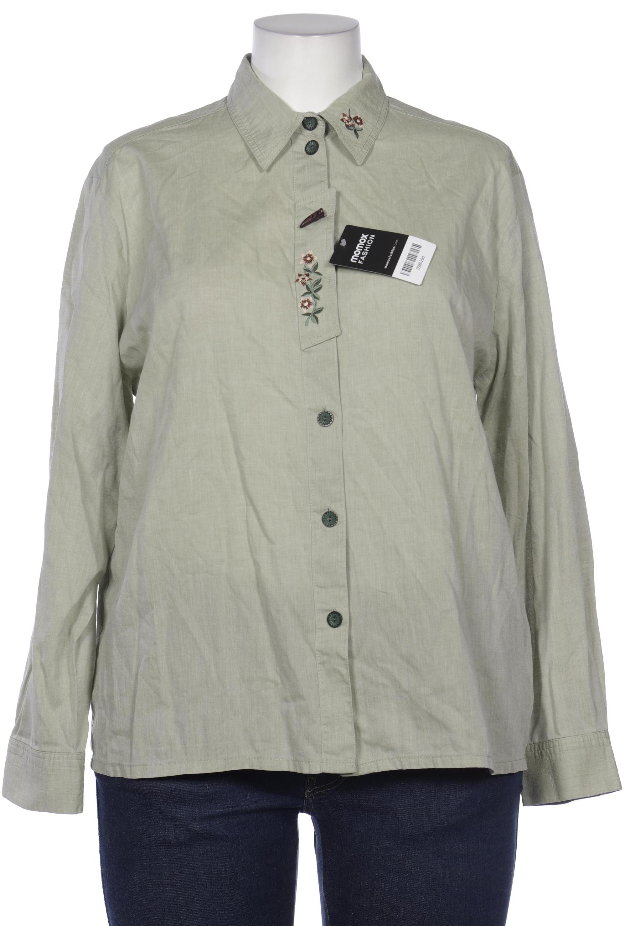 

Peter Hahn Damen Bluse, grün, Gr. 48