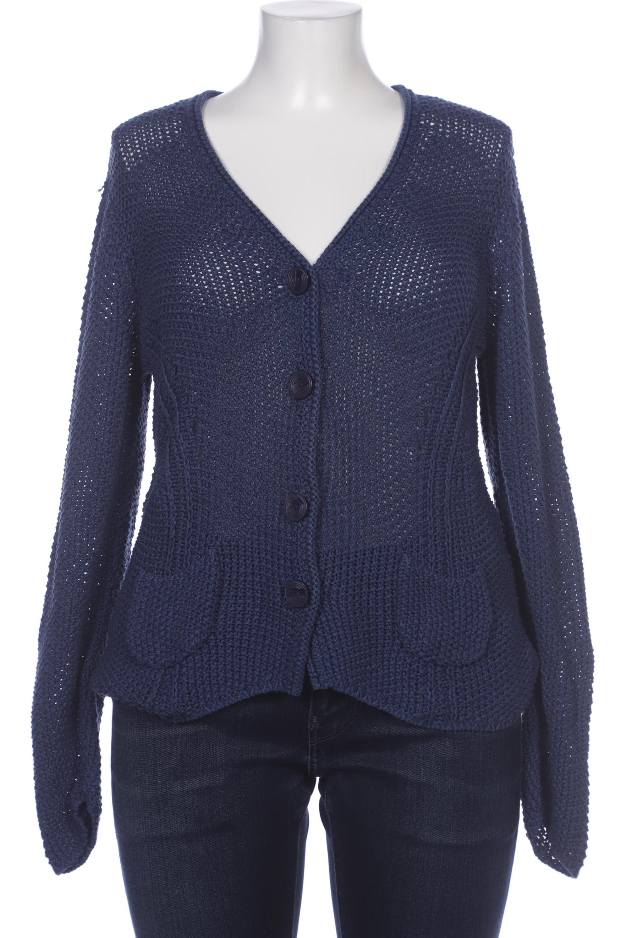 

Peter Hahn Damen Strickjacke, marineblau, Gr. 44
