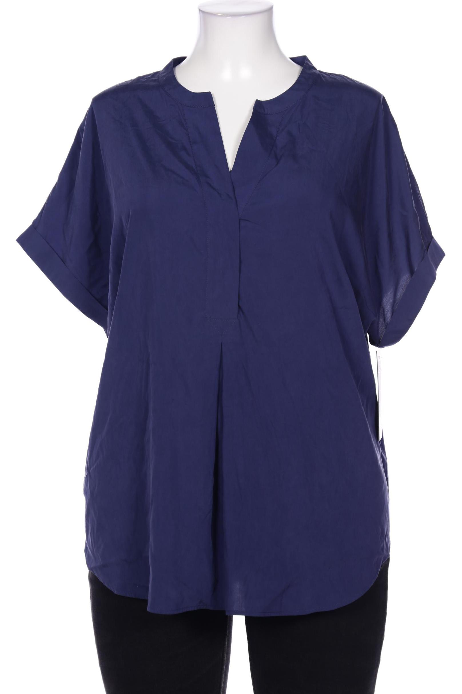 

Peter Hahn Damen Bluse, marineblau, Gr. 48