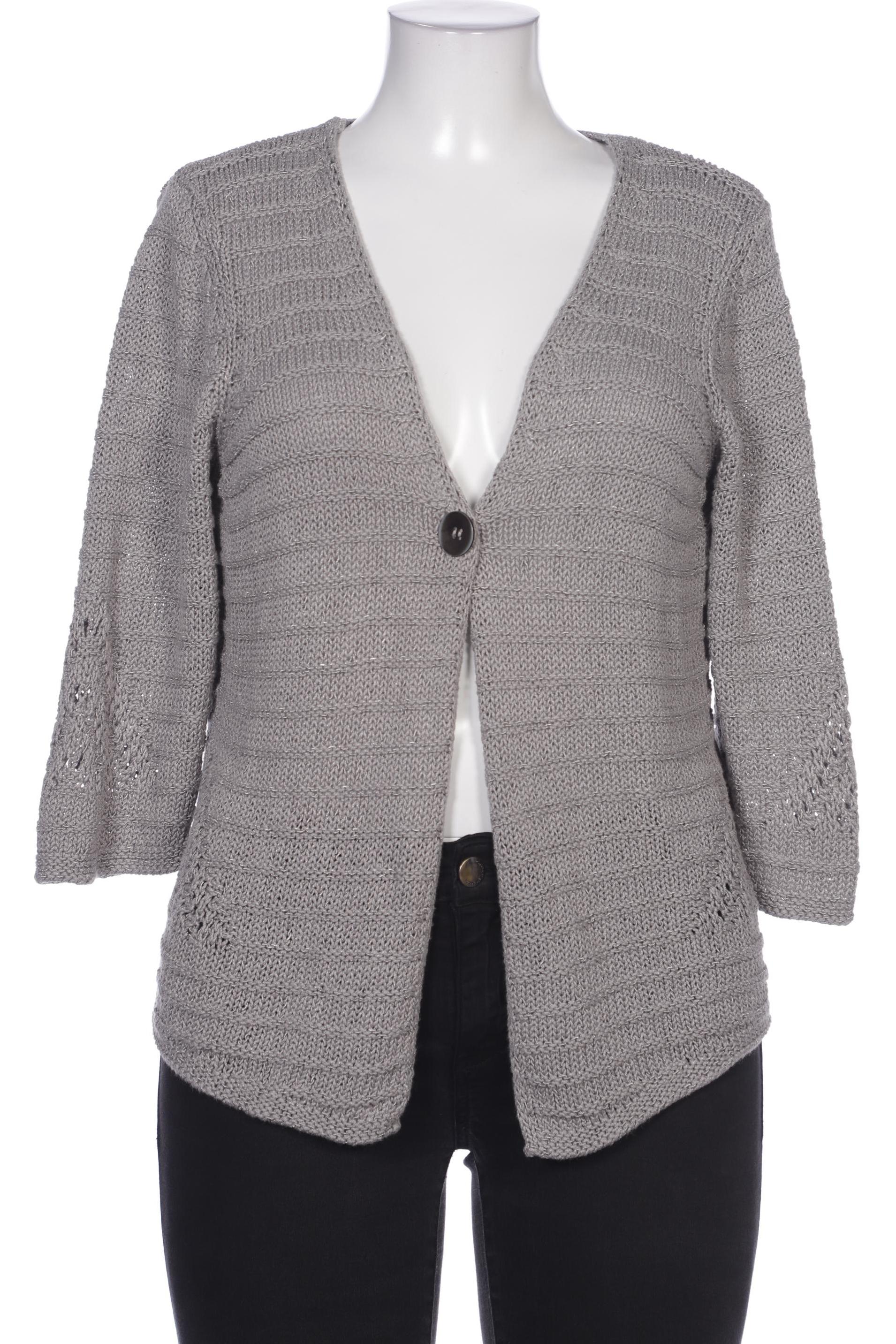 

Peter Hahn Damen Strickjacke, grau, Gr. 44