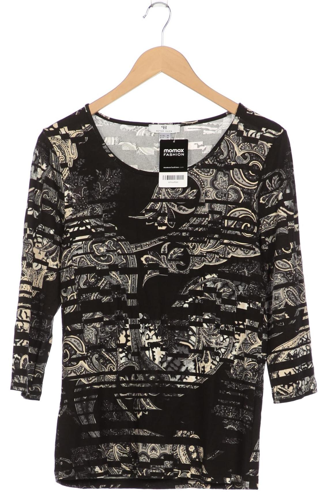 

Peter Hahn Damen Langarmshirt, schwarz, Gr. 38