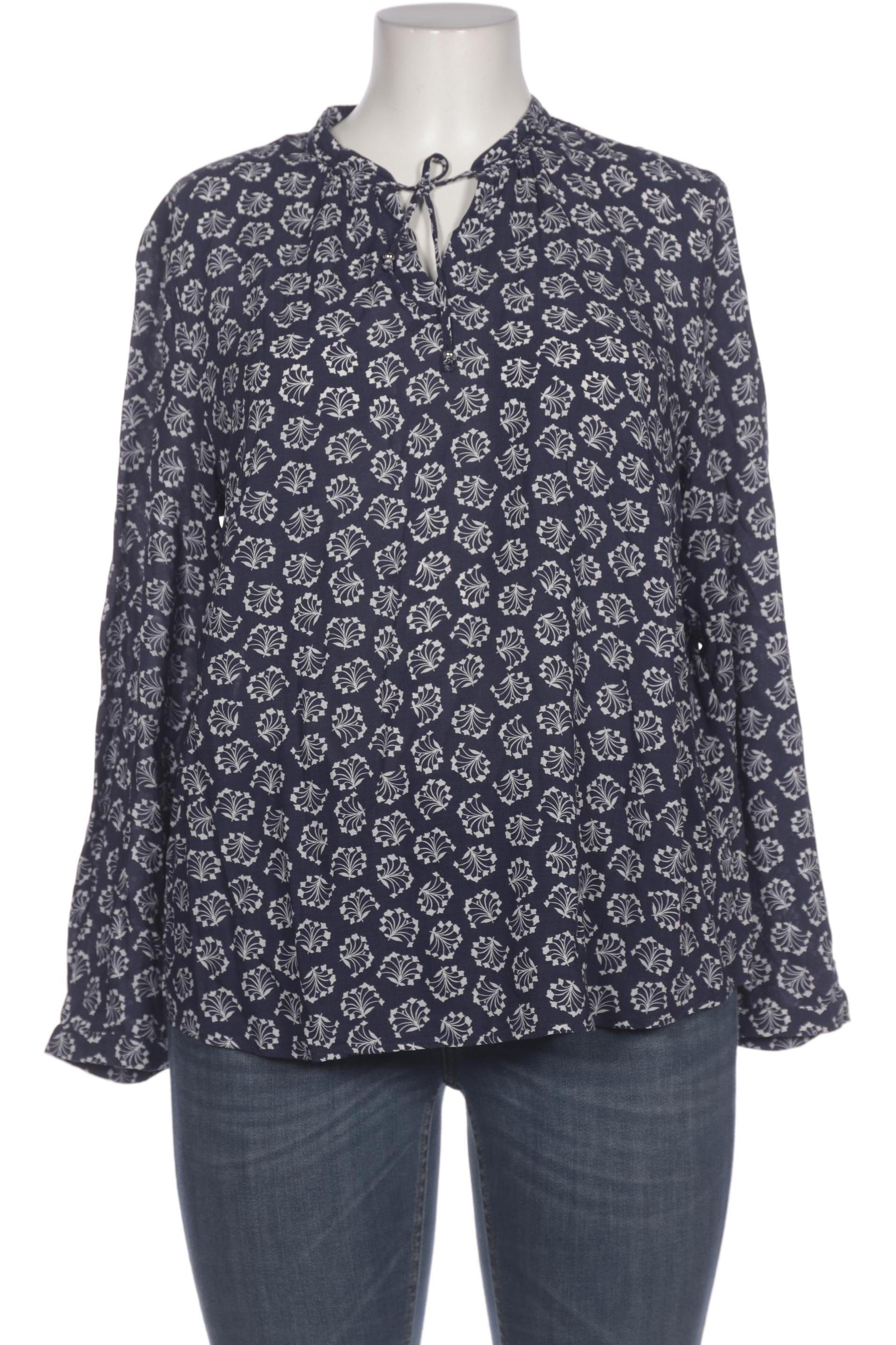 

Peter Hahn Damen Bluse, marineblau, Gr. 44