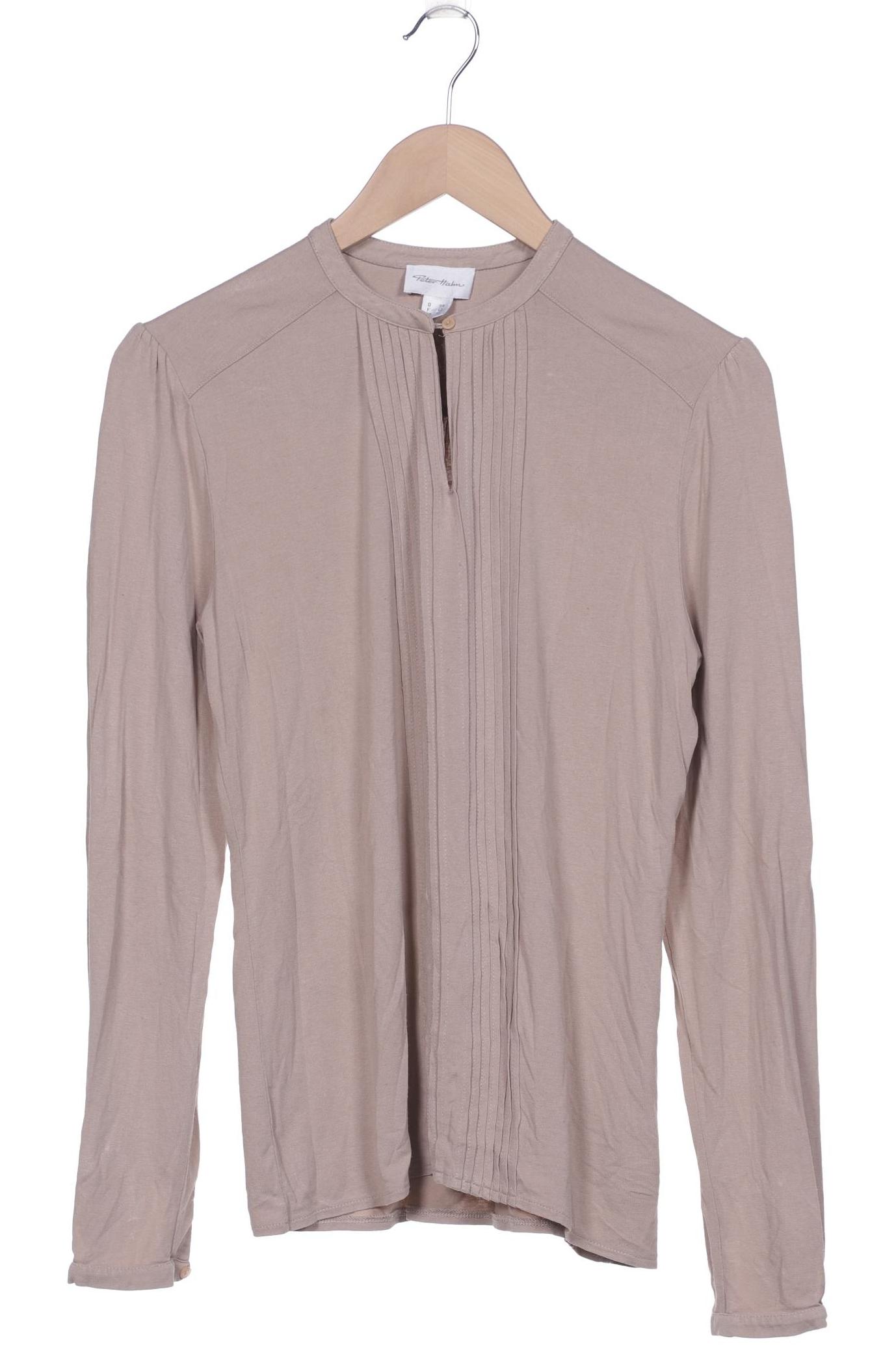 

Peter Hahn Damen Langarmshirt, beige, Gr. 38