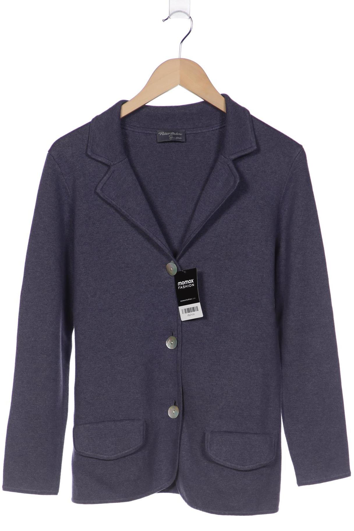 

Peter Hahn Damen Strickjacke, blau, Gr. 38