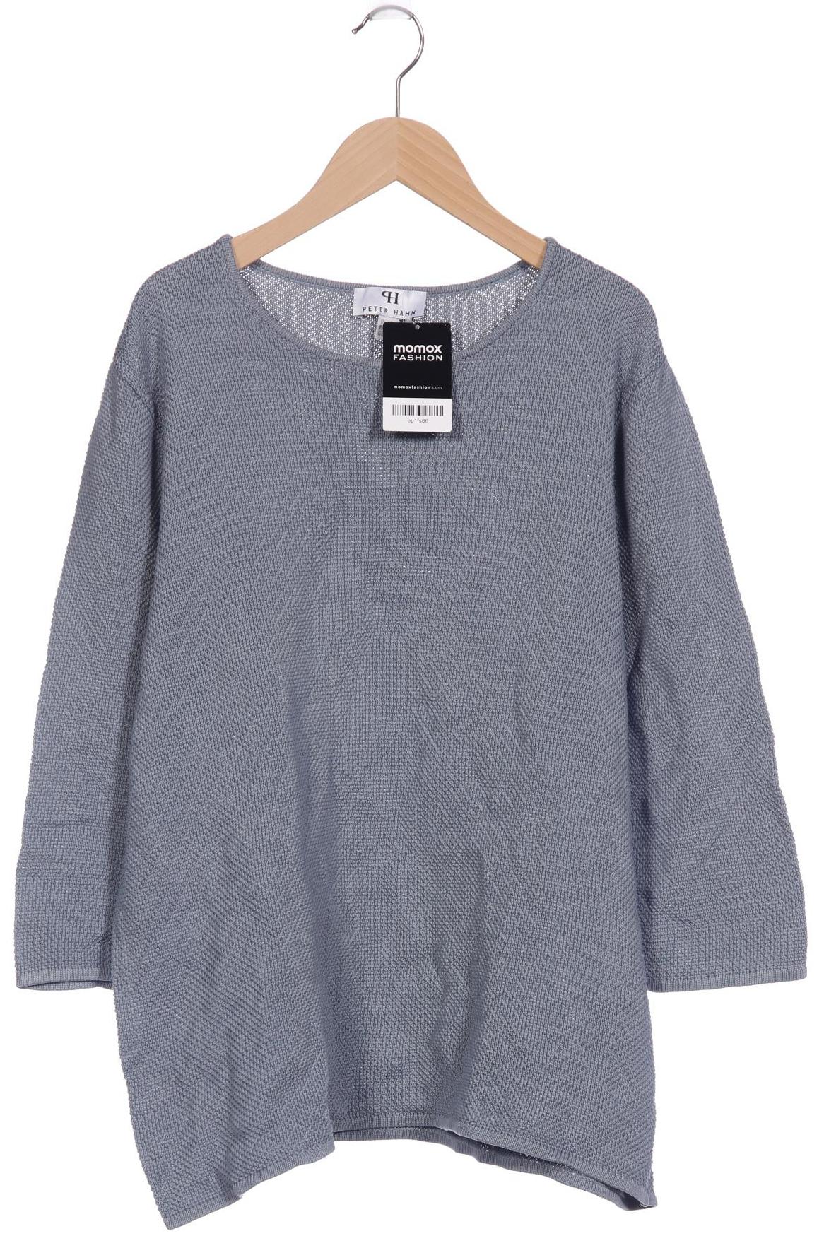 

Peter Hahn Damen Pullover, blau, Gr. 50