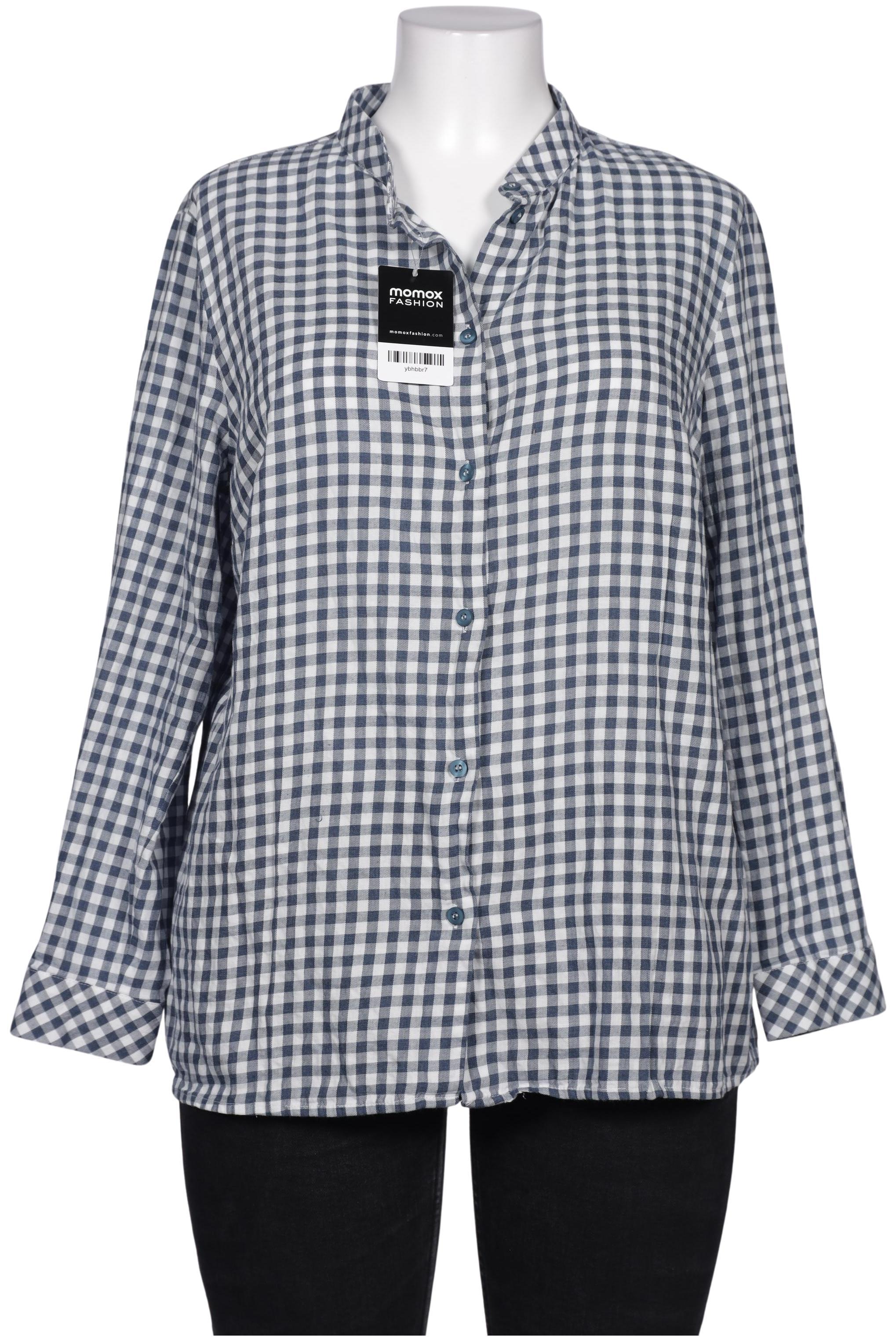 

Peter Hahn Damen Bluse, blau, Gr. 46