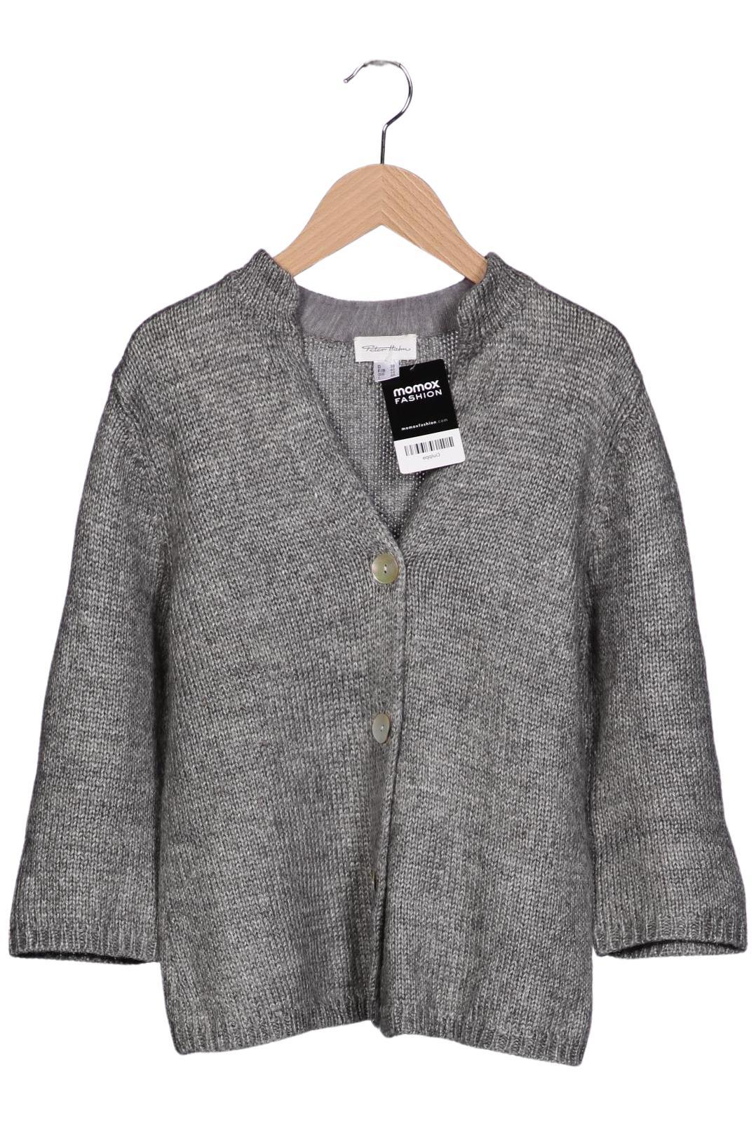 

Peter Hahn Damen Strickjacke, grau, Gr. 38