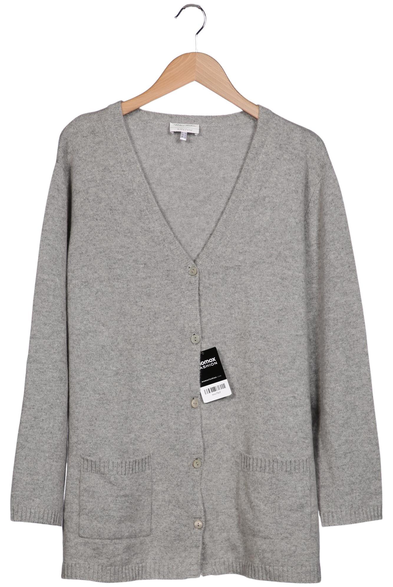 

Peter Hahn Damen Strickjacke, grau, Gr. 50