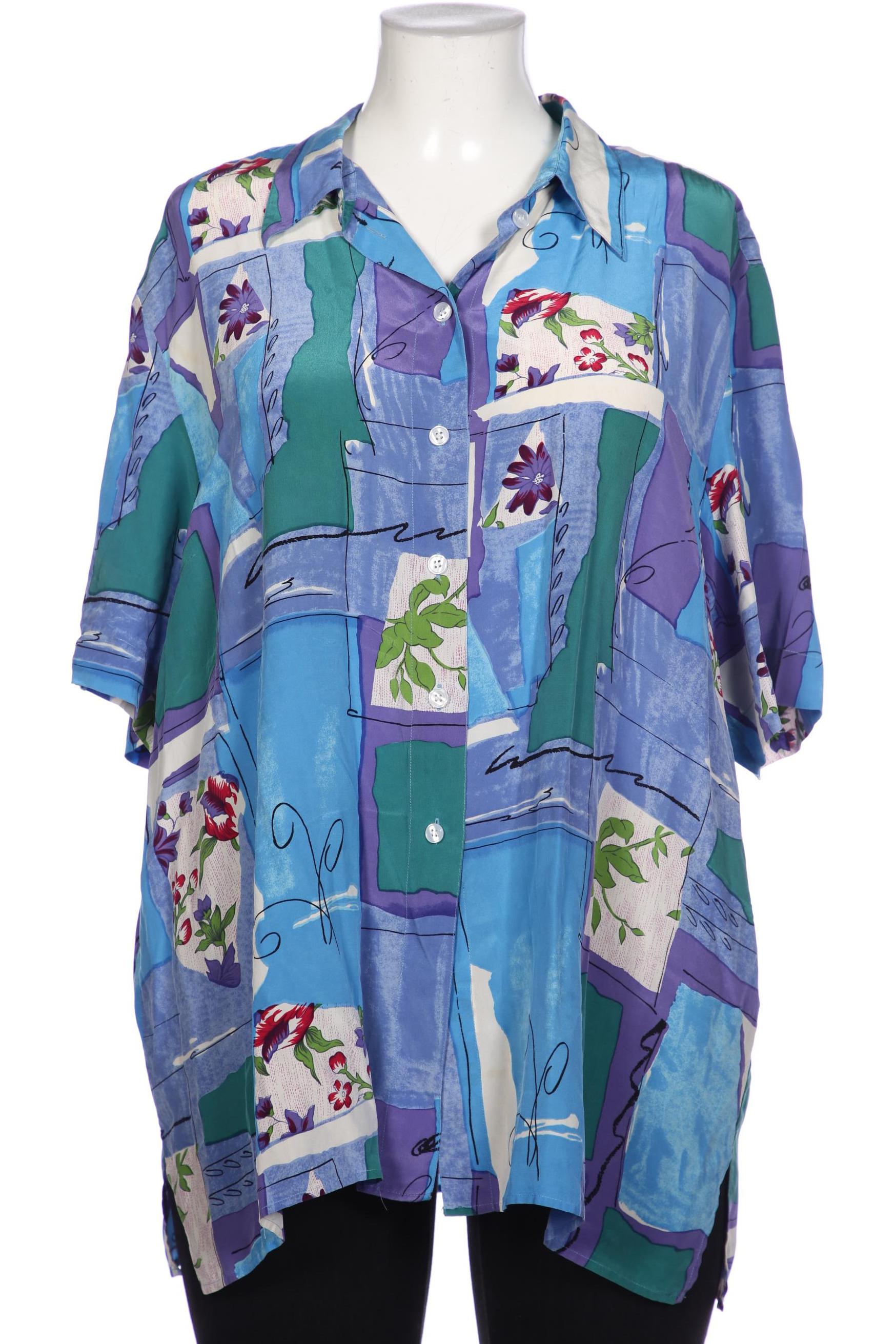 

Peter Hahn Damen Bluse, blau, Gr. 52