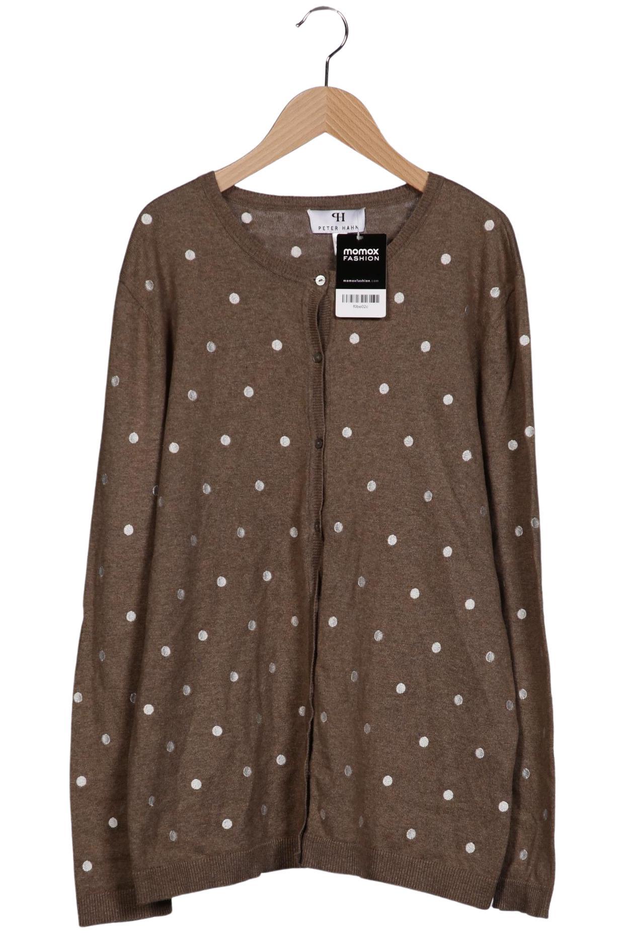 

Peter Hahn Damen Strickjacke, braun, Gr. 46