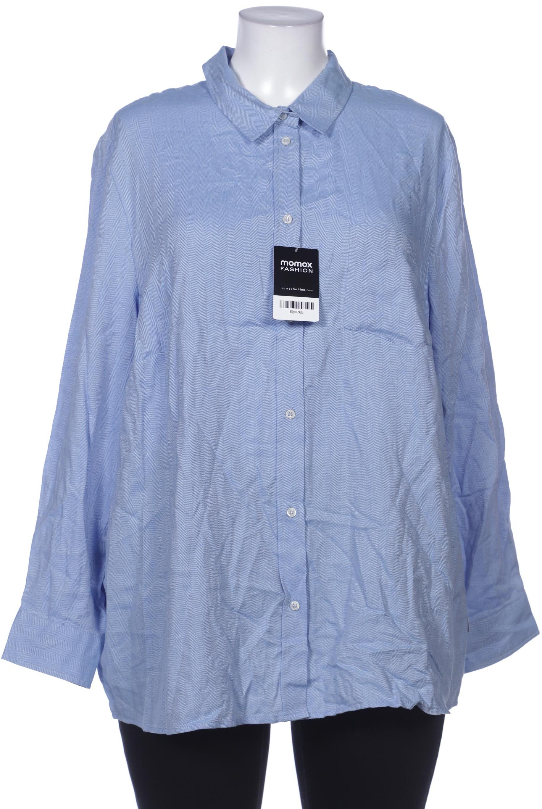 

Peter Hahn Damen Bluse, blau, Gr. 52