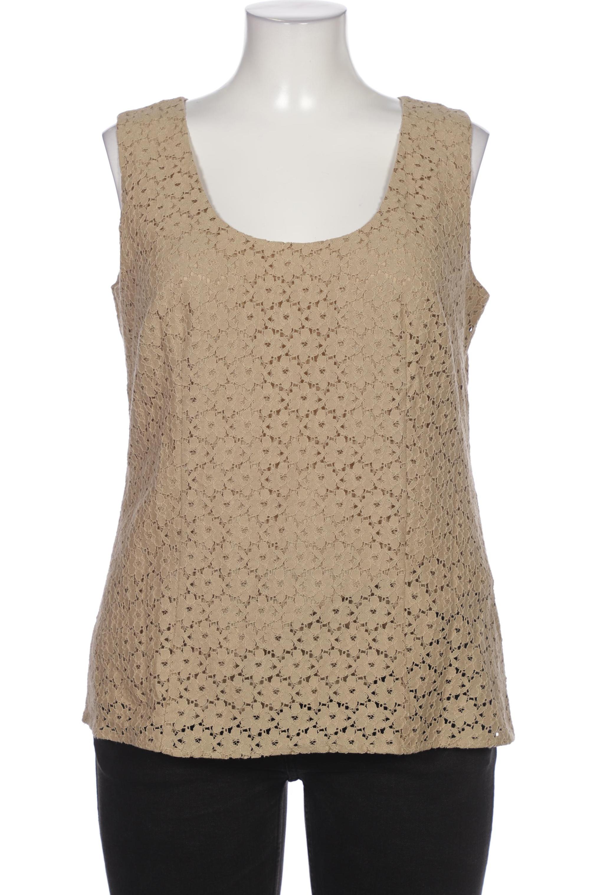 

Peter Hahn Damen Bluse, beige, Gr. 42