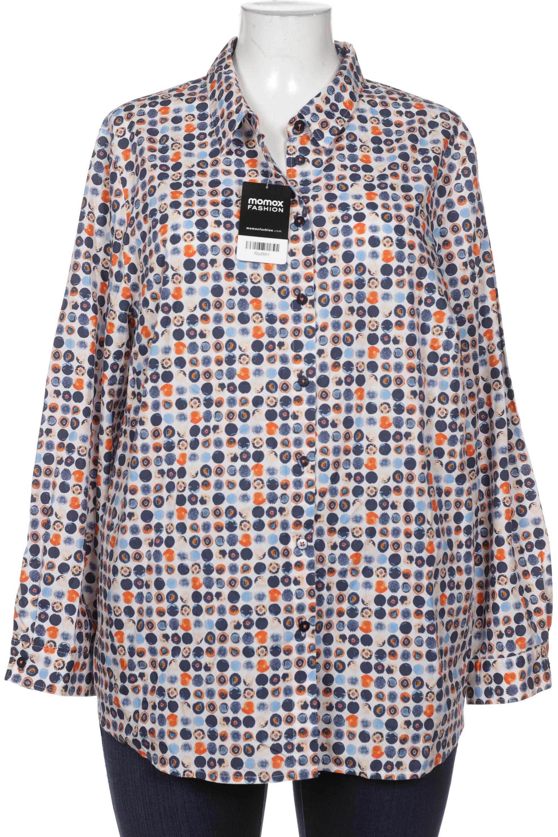 

Peter Hahn Damen Bluse, blau, Gr. 52