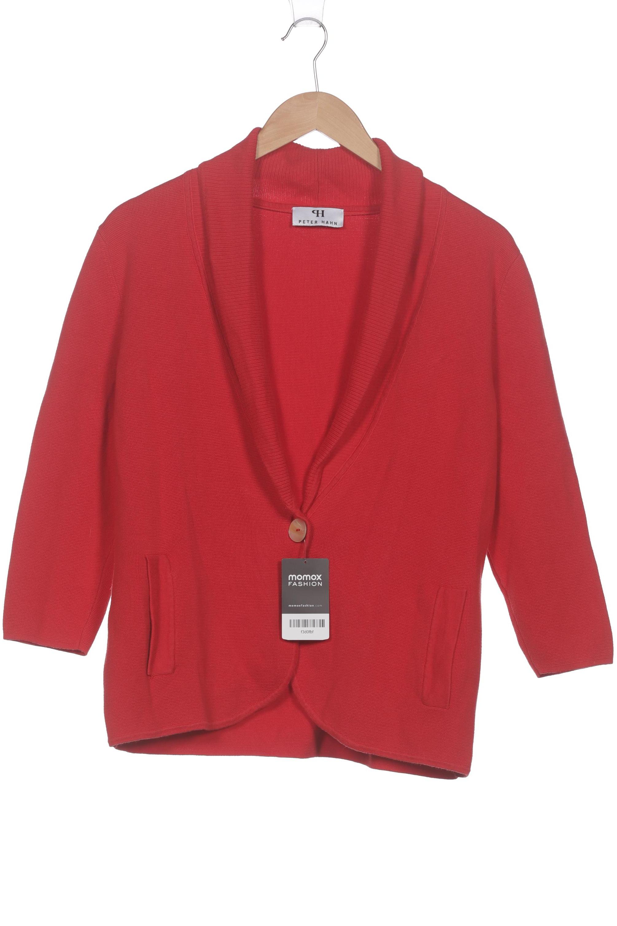 

Peter Hahn Damen Strickjacke, rot, Gr. 38