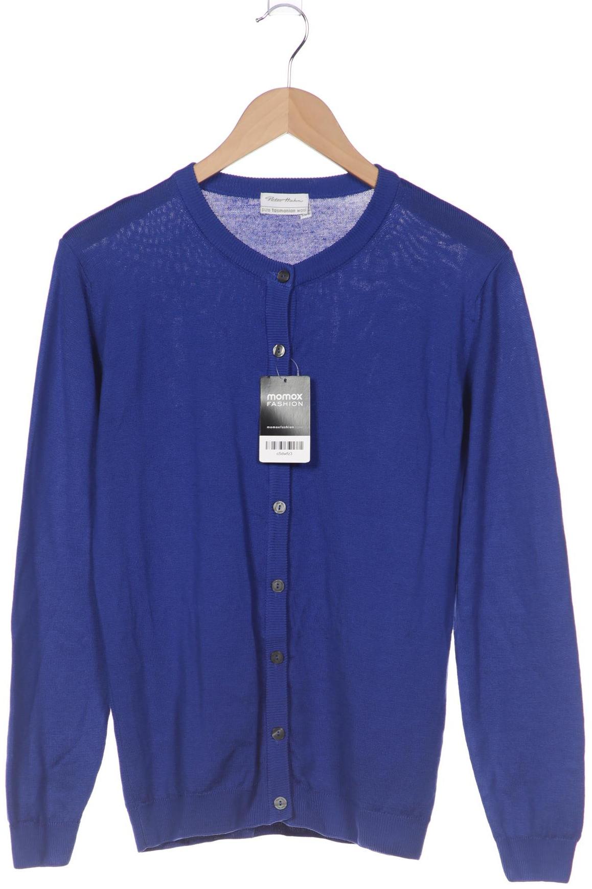 

Peter Hahn Damen Strickjacke, blau, Gr. 36