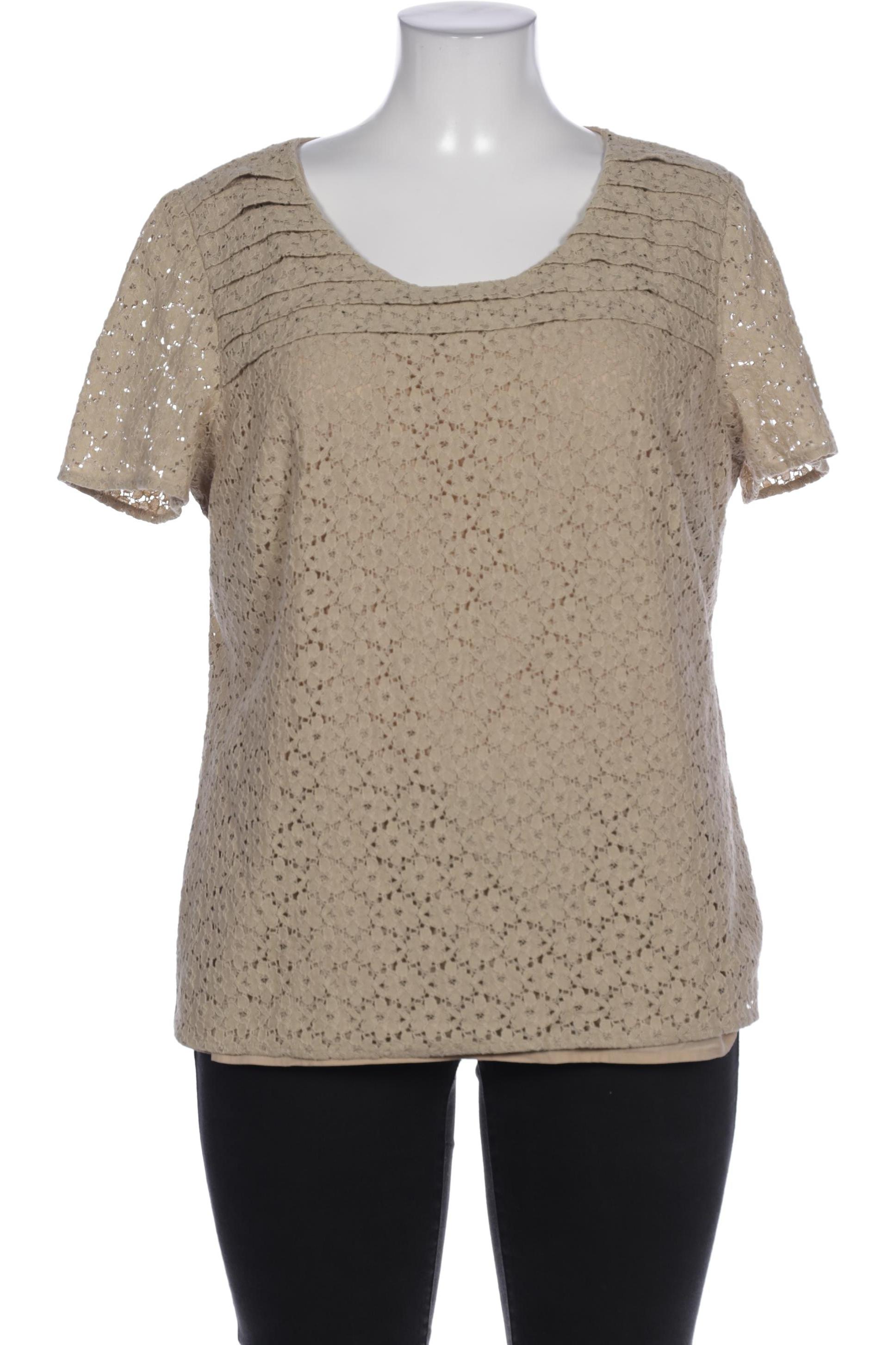 

Peter Hahn Damen Bluse, beige, Gr. 46