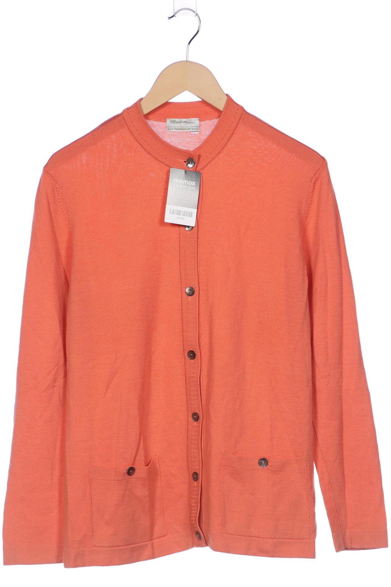 

Peter Hahn Damen Strickjacke, orange, Gr. 40