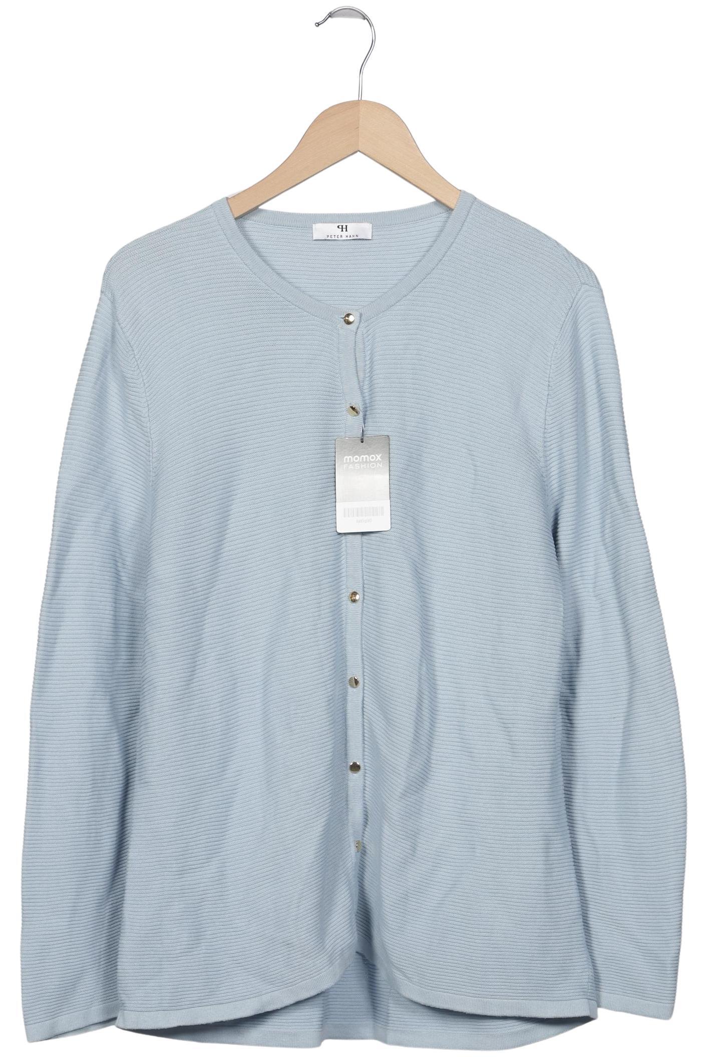 

Peter Hahn Damen Strickjacke, hellblau, Gr. 48