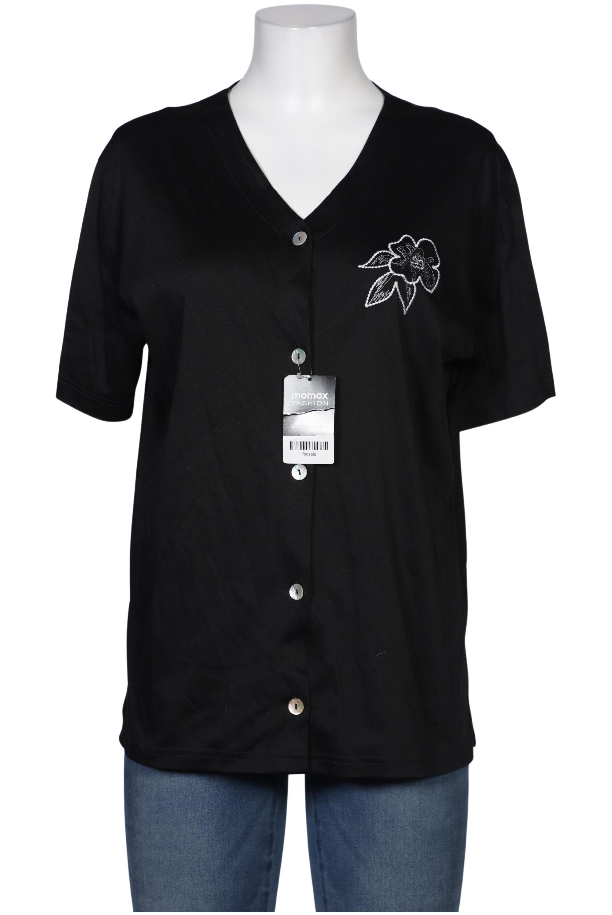 

Peter Hahn Damen Bluse, schwarz, Gr. 42