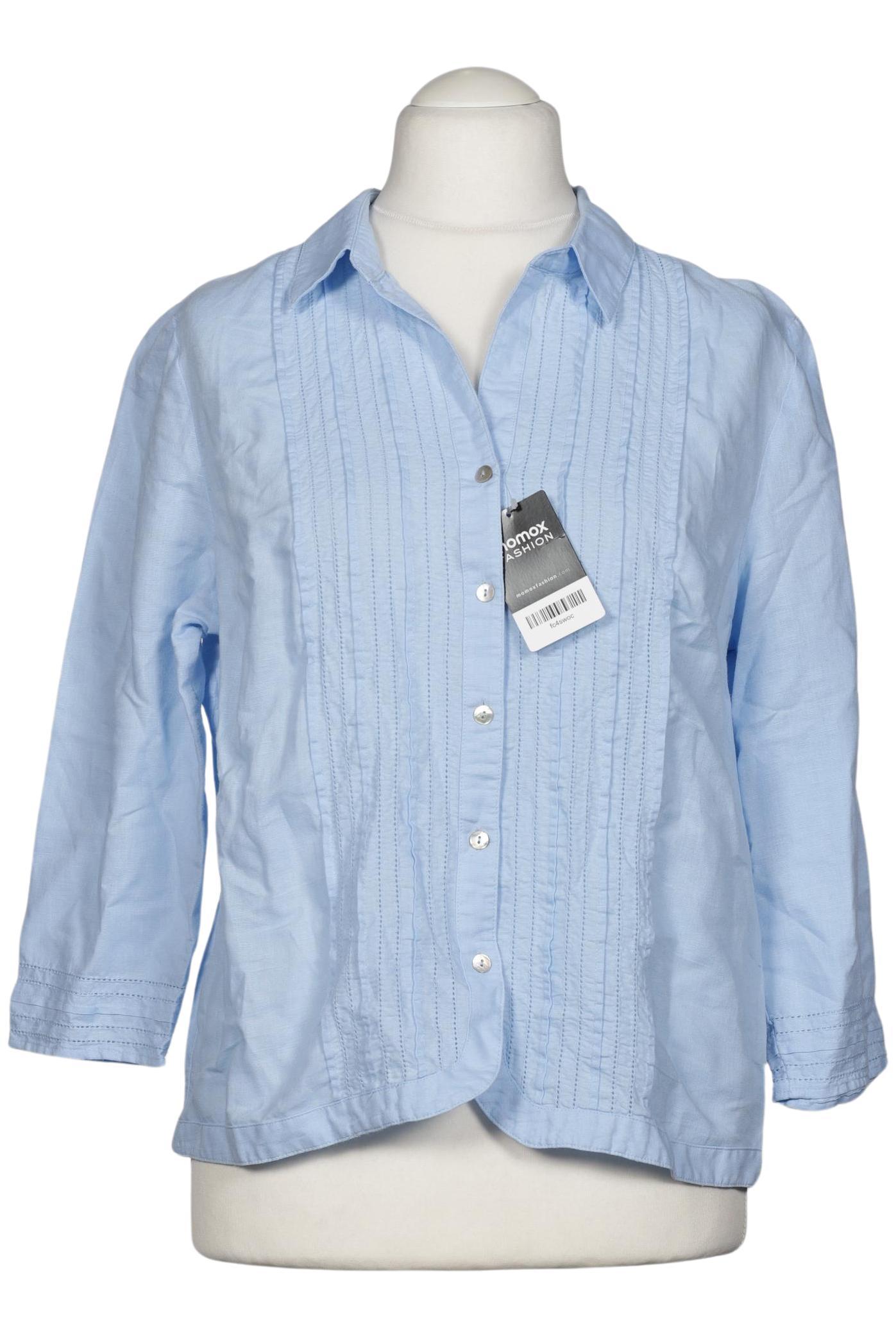 

Peter Hahn Damen Bluse, hellblau, Gr. 44