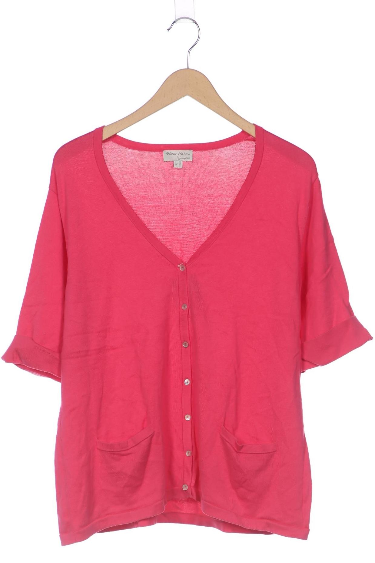 

Peter Hahn Damen Strickjacke, pink, Gr. 48