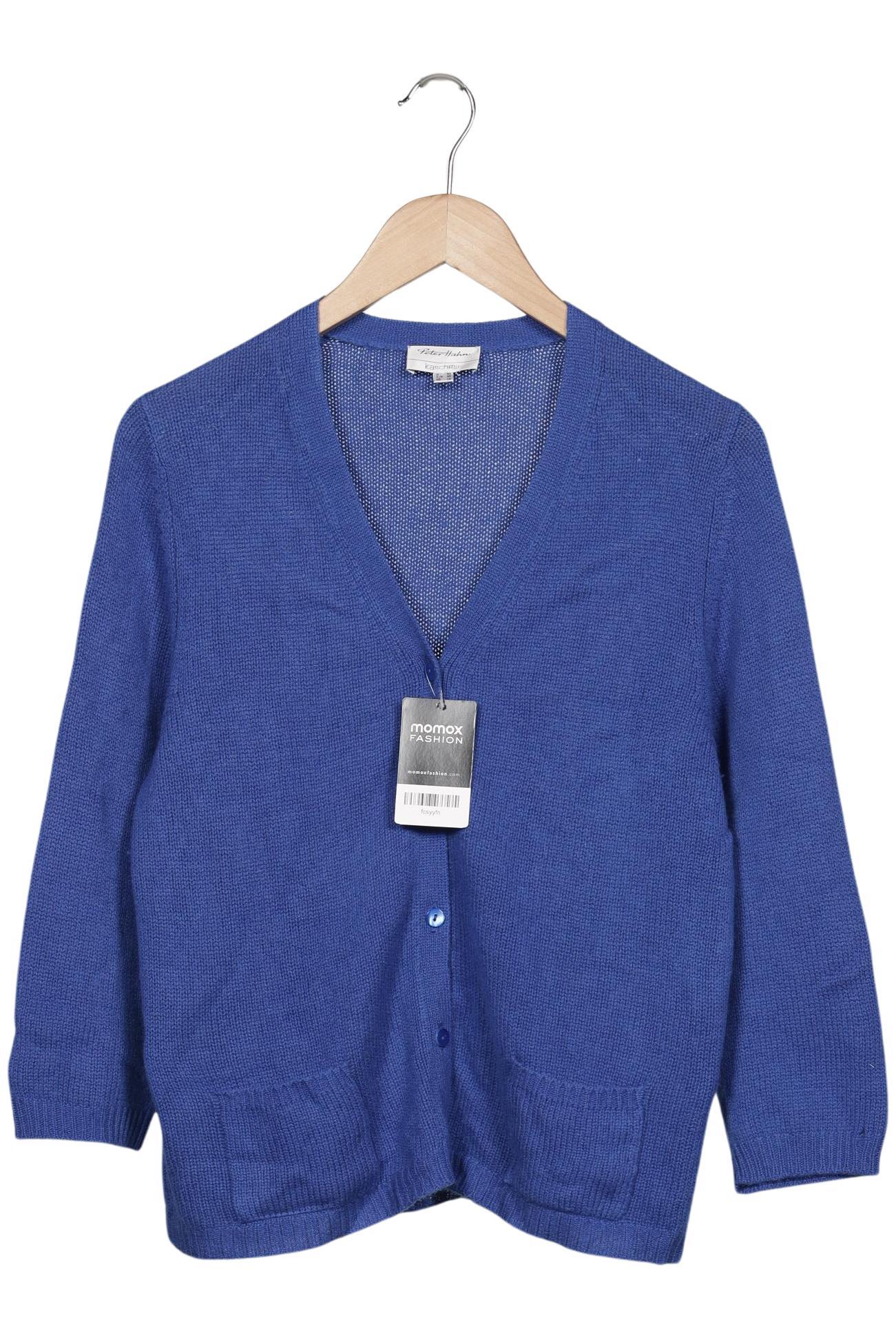 

Peter Hahn Damen Strickjacke, blau, Gr. 44