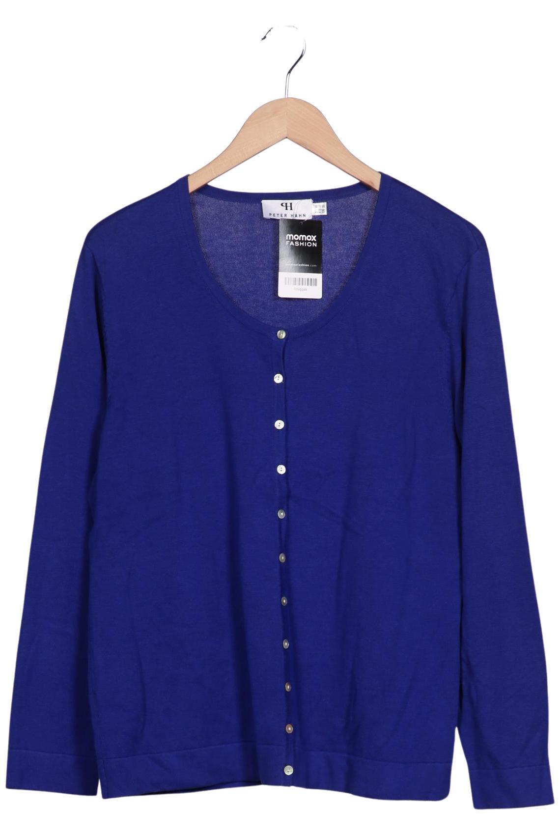 

Peter Hahn Damen Strickjacke, blau, Gr. 46
